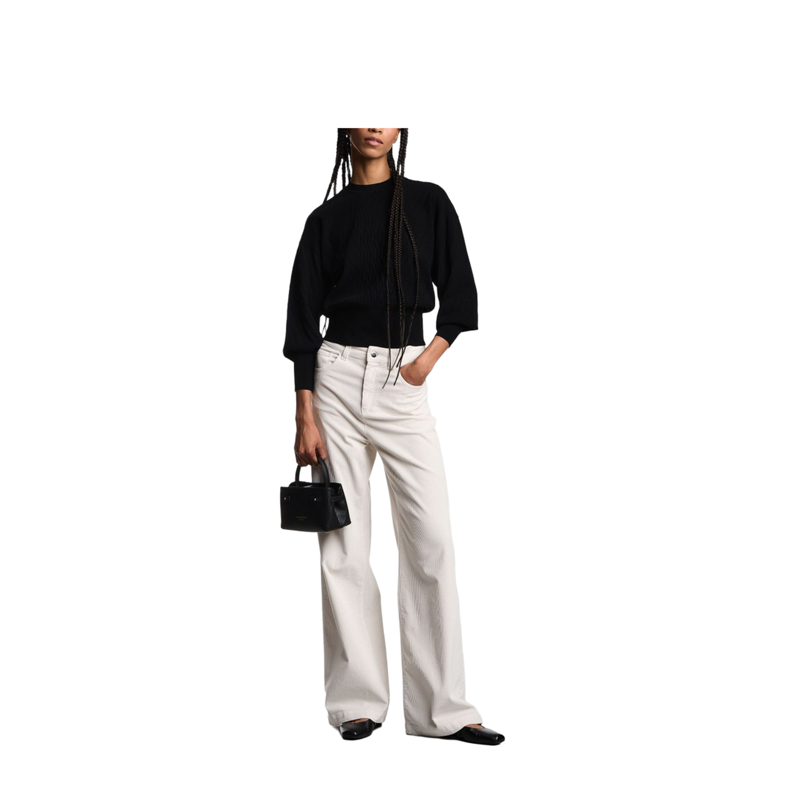 Wide-leg denim jeans - Image 4