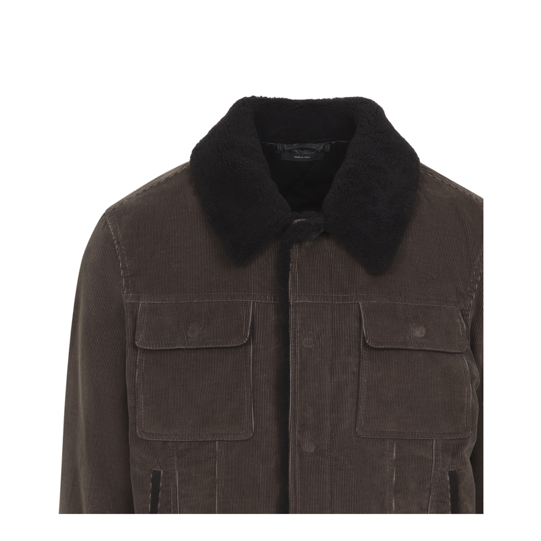 900 Wale Cord Sherling Collar Trucker - Image 6