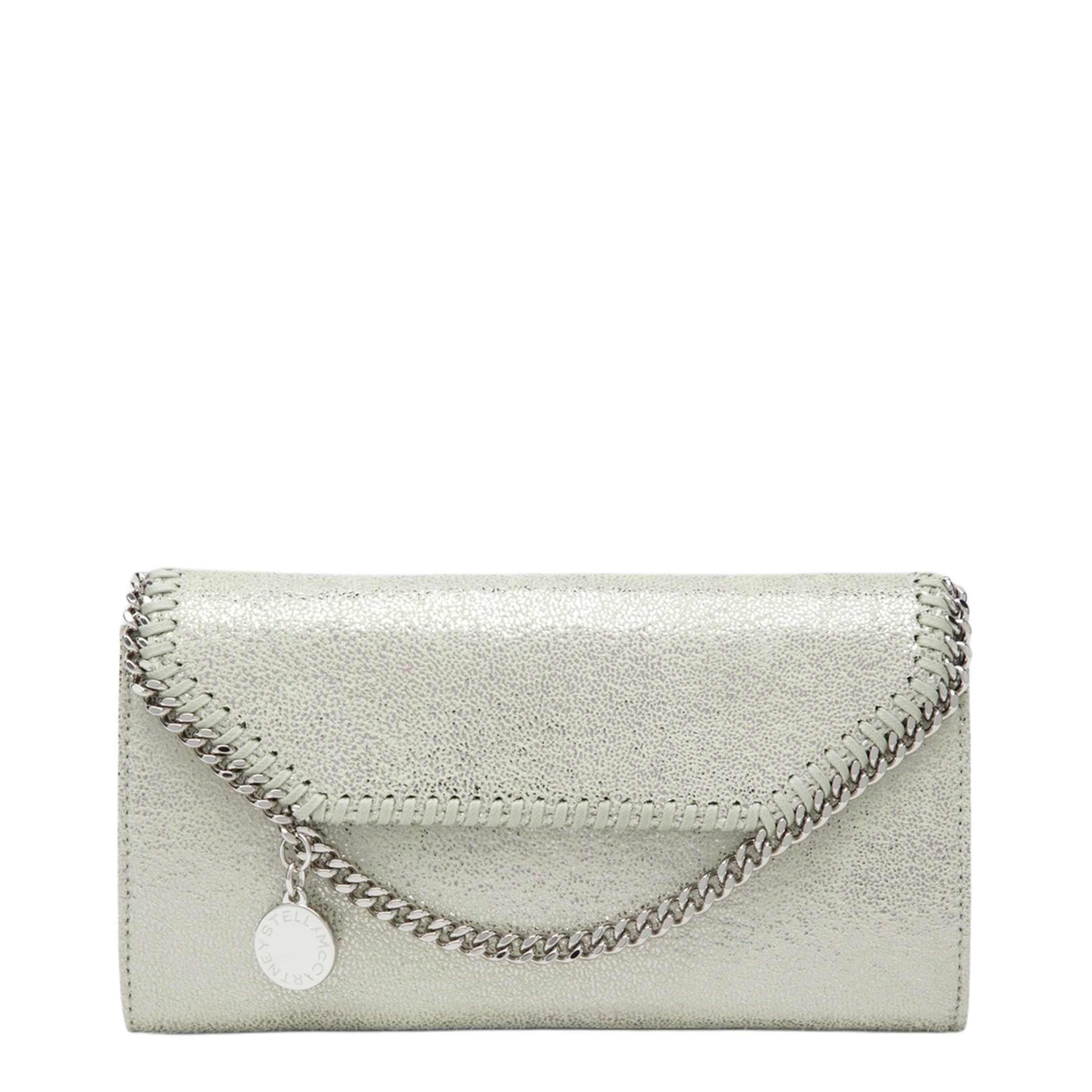 Light Lime Green Falabella Shoulder Wallet Bag - Image 1