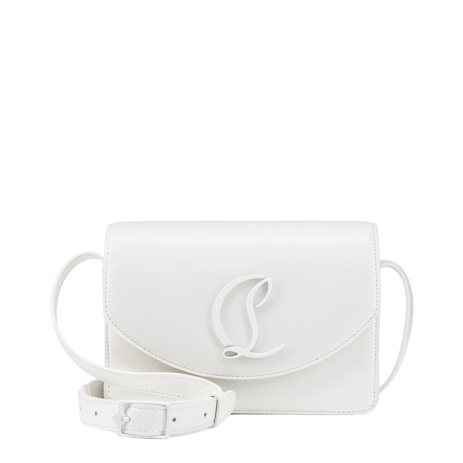 Loubi54 Small Crossbody Bag White - Image 3