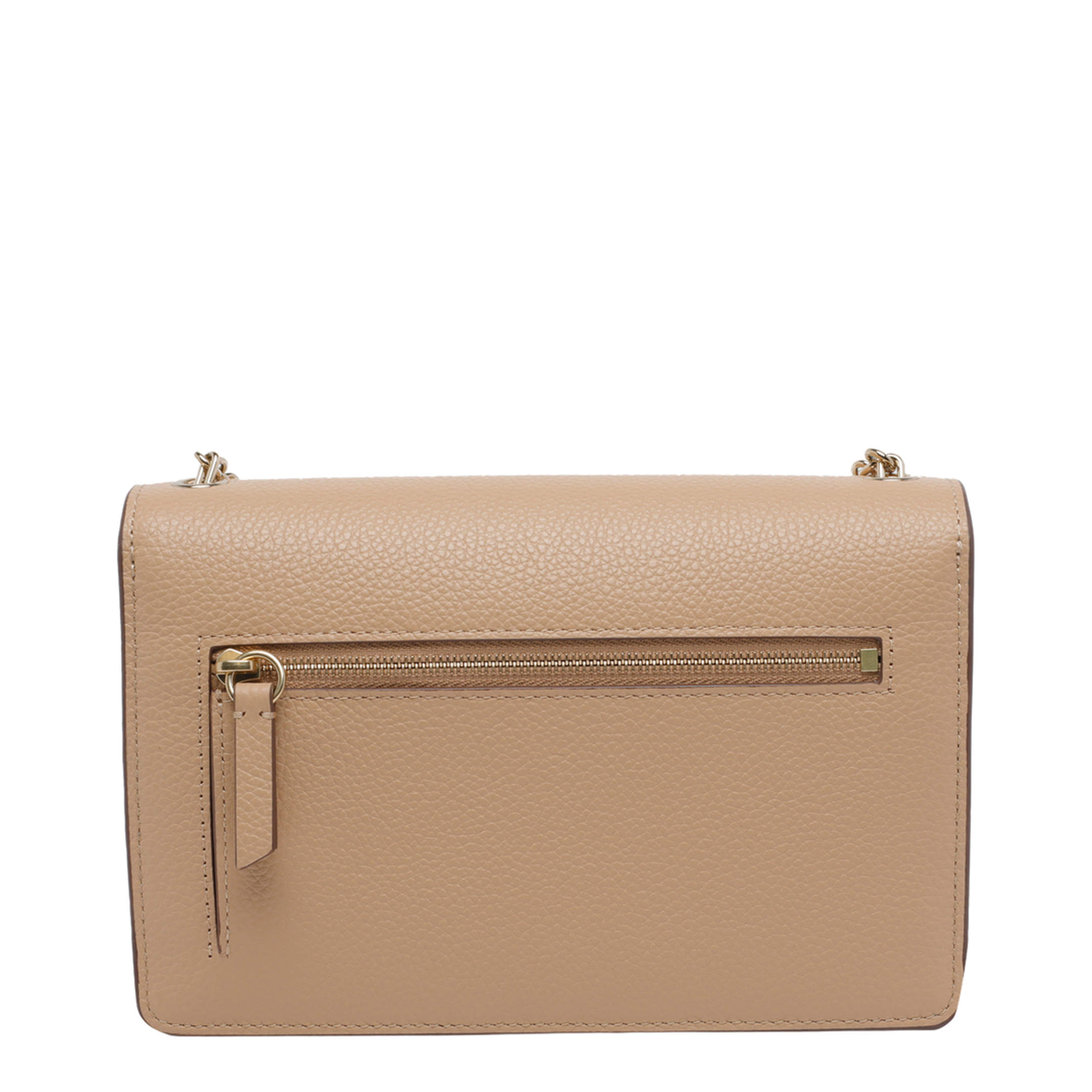 Small Darley Leather Crossbody Bag - Beige - Image 3