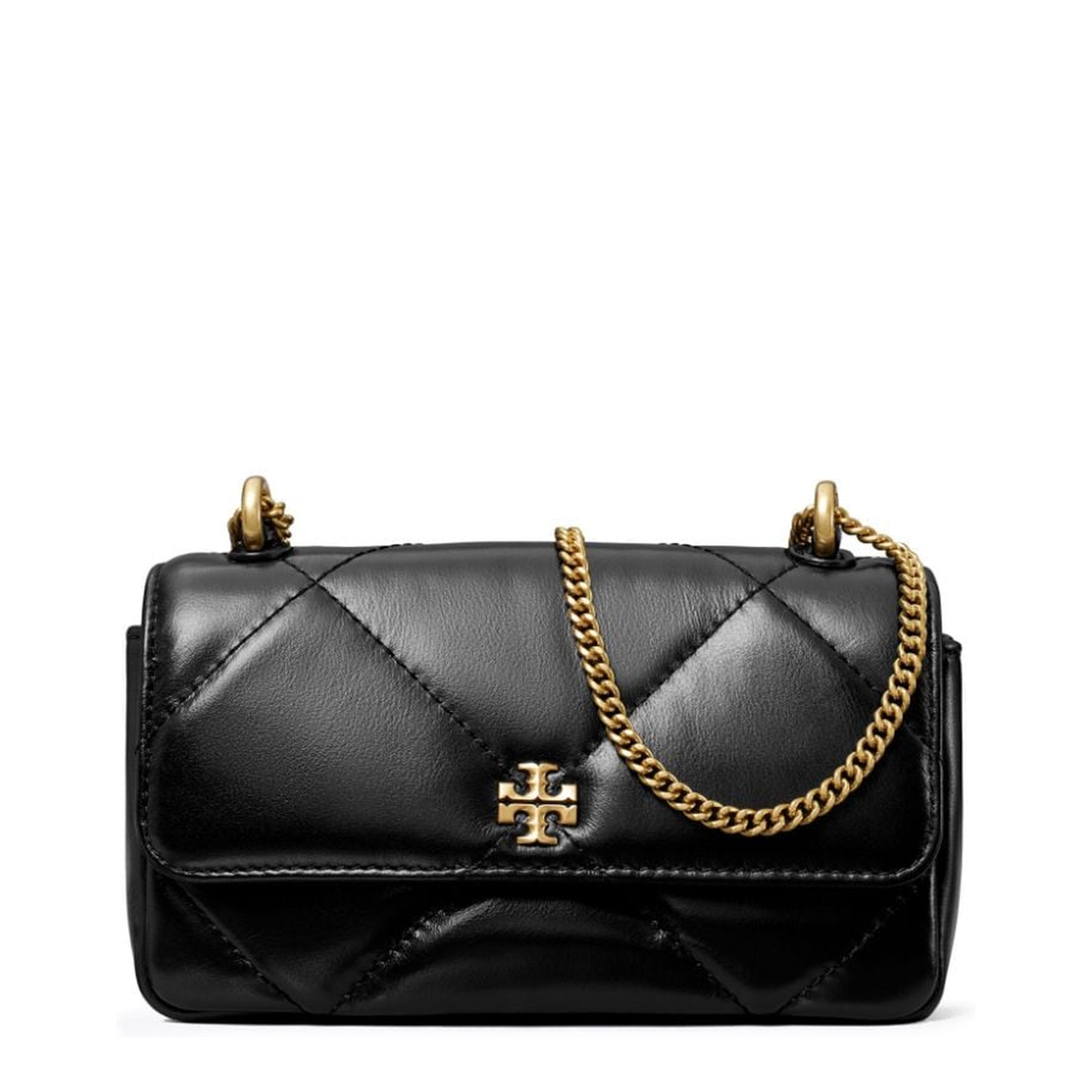 Mini Kira Diamond Quilt Flat Shoulder - Image 1