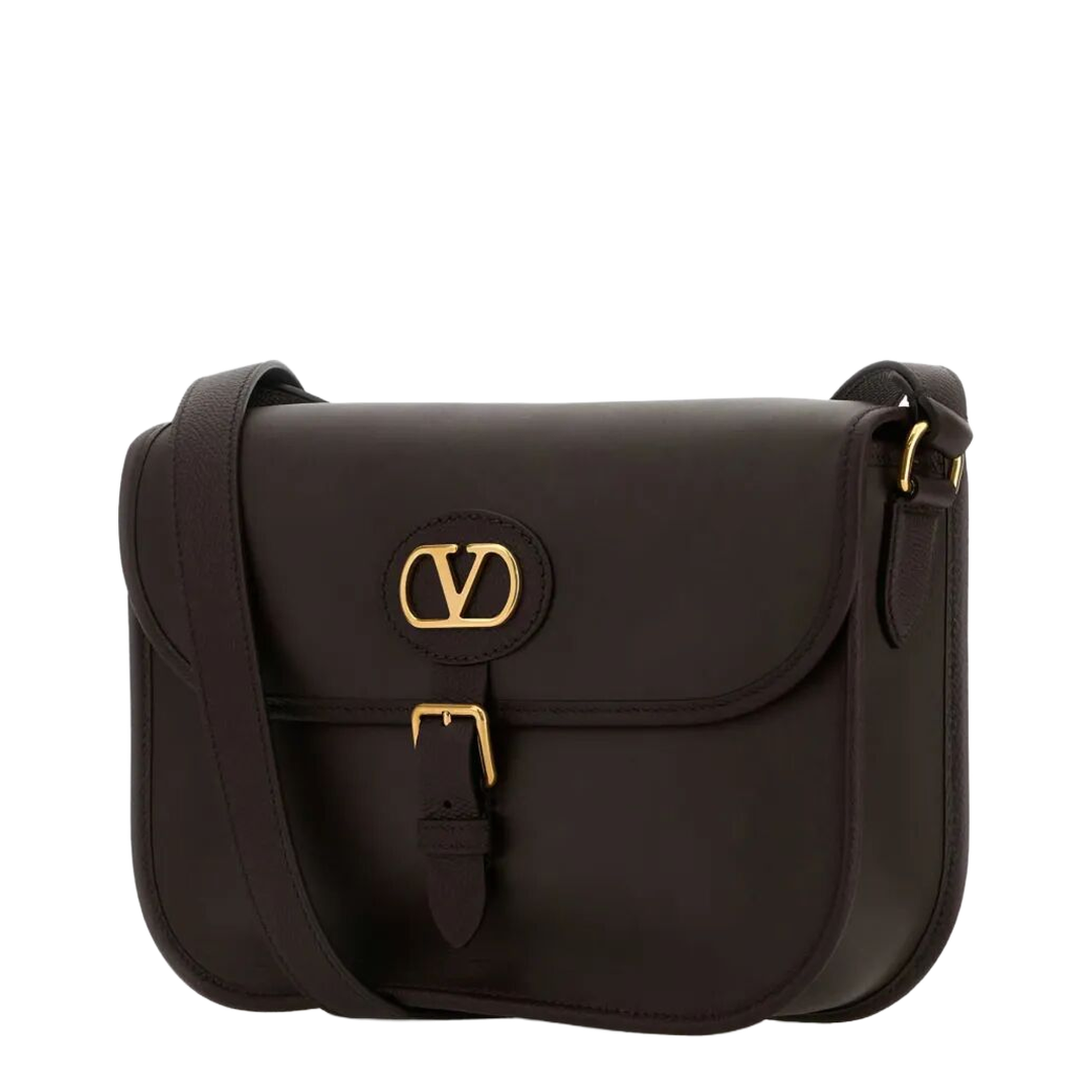 Antibes Calfskin Shoulder Bag - Brown - Image 5