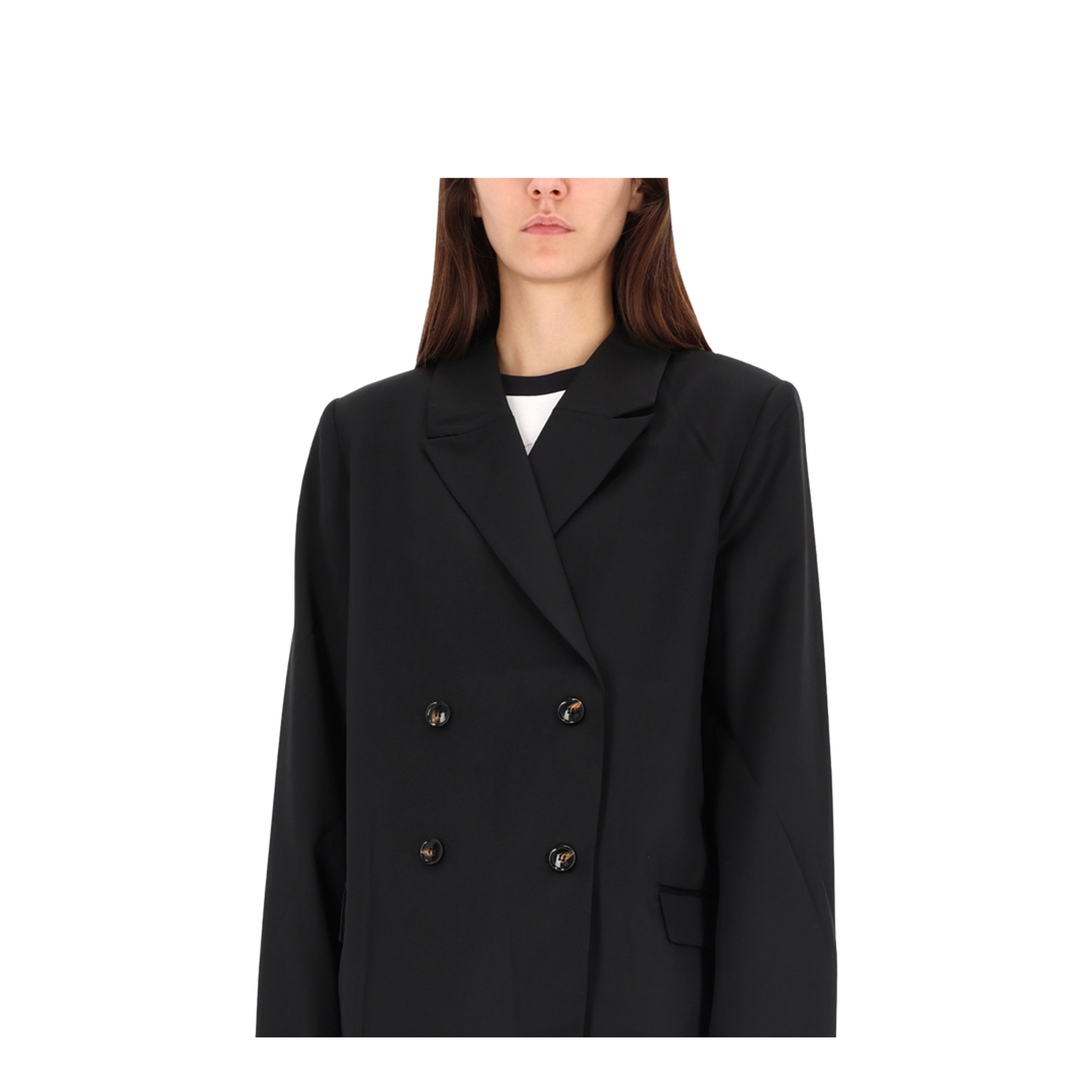 Double-Breasted Wool Jacket - Image 4