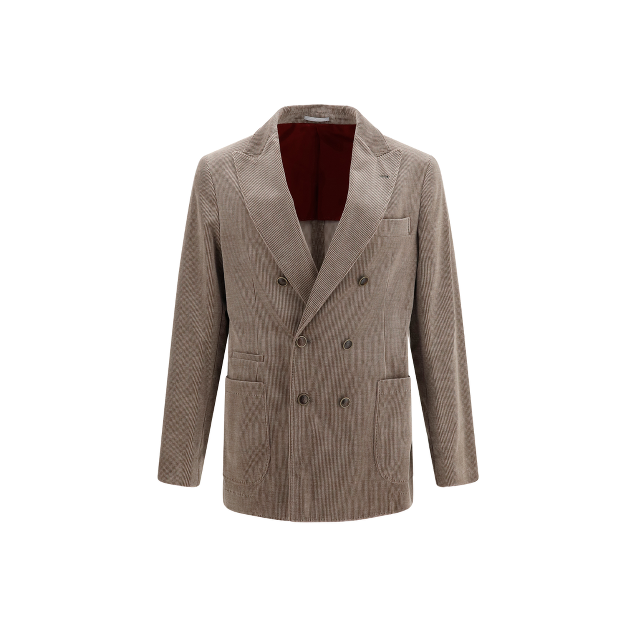 Double-breasted Corduroy Jacket - Image 1