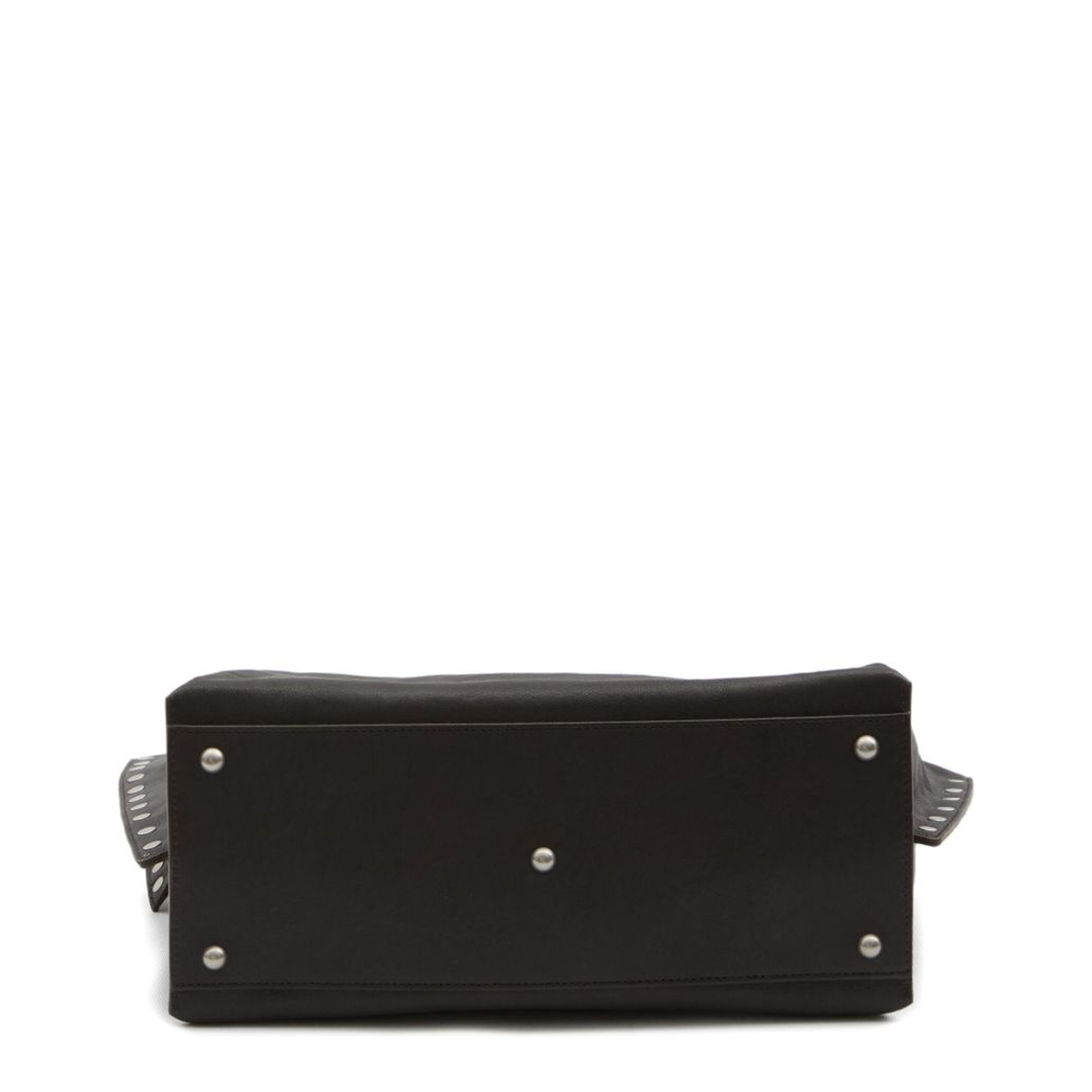 A’Spasso Medium Smooth Leather Bag - Brown Carbone - Image 3