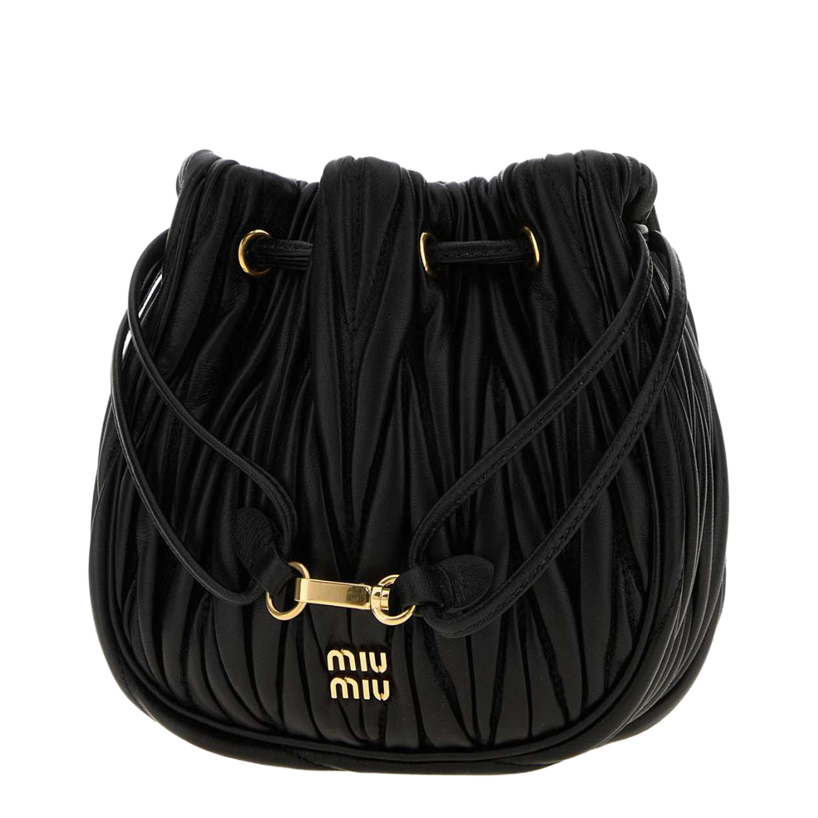 Black Nappa Leather Pouch - Image 2