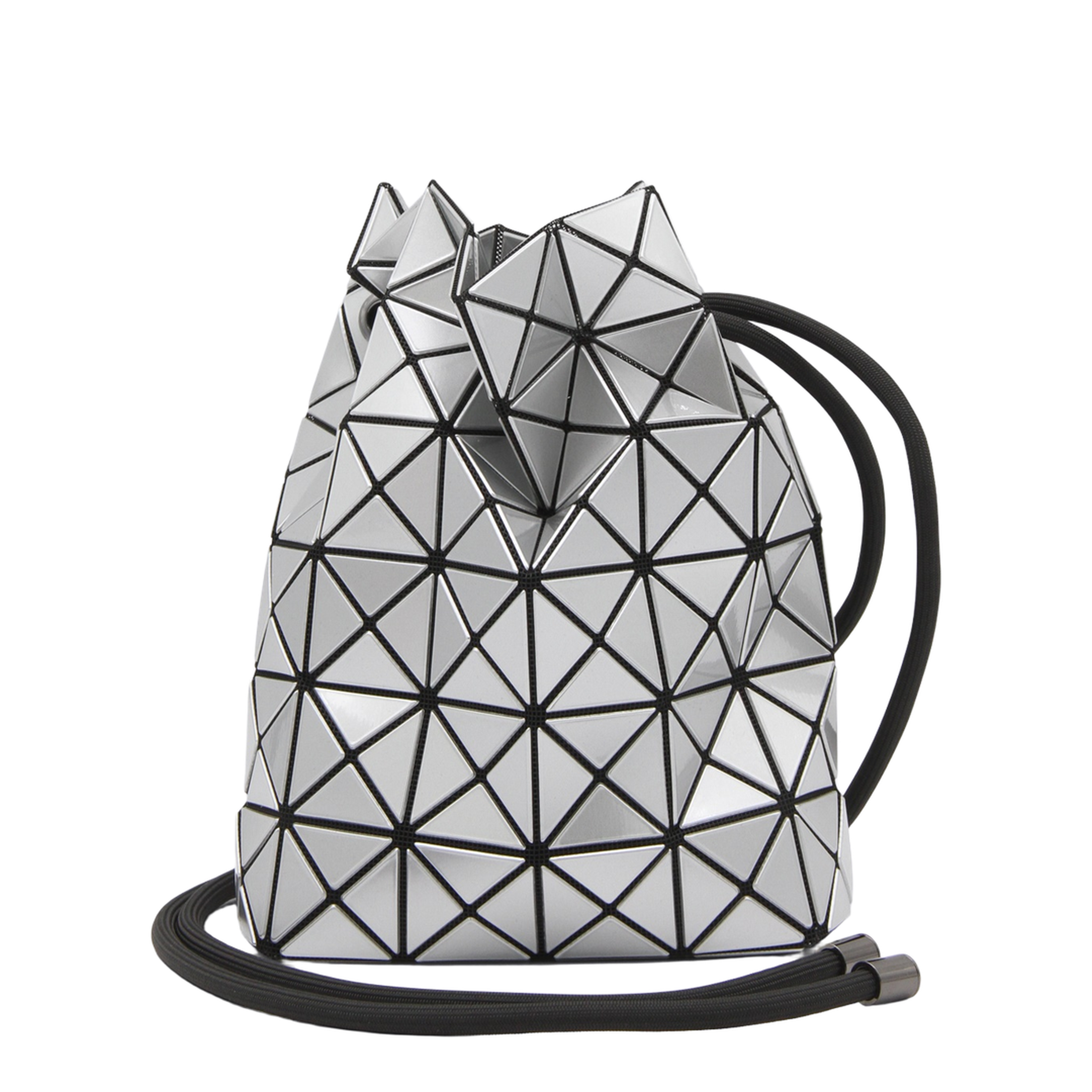 WRING PVC Bucket Bag - Silver (no.91) - Image 5