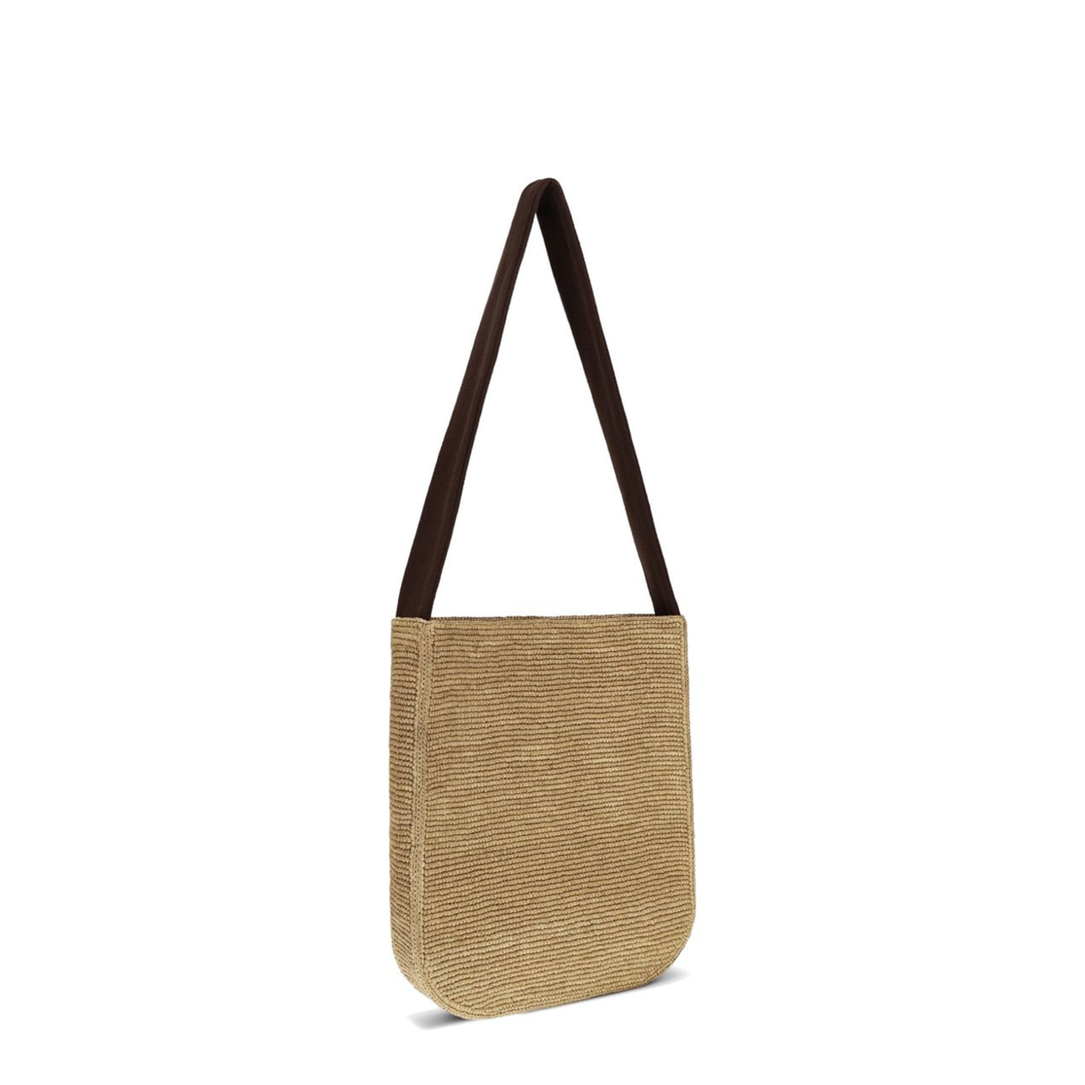 Lori Raffia Shoulder Bag - Beige - Image 2
