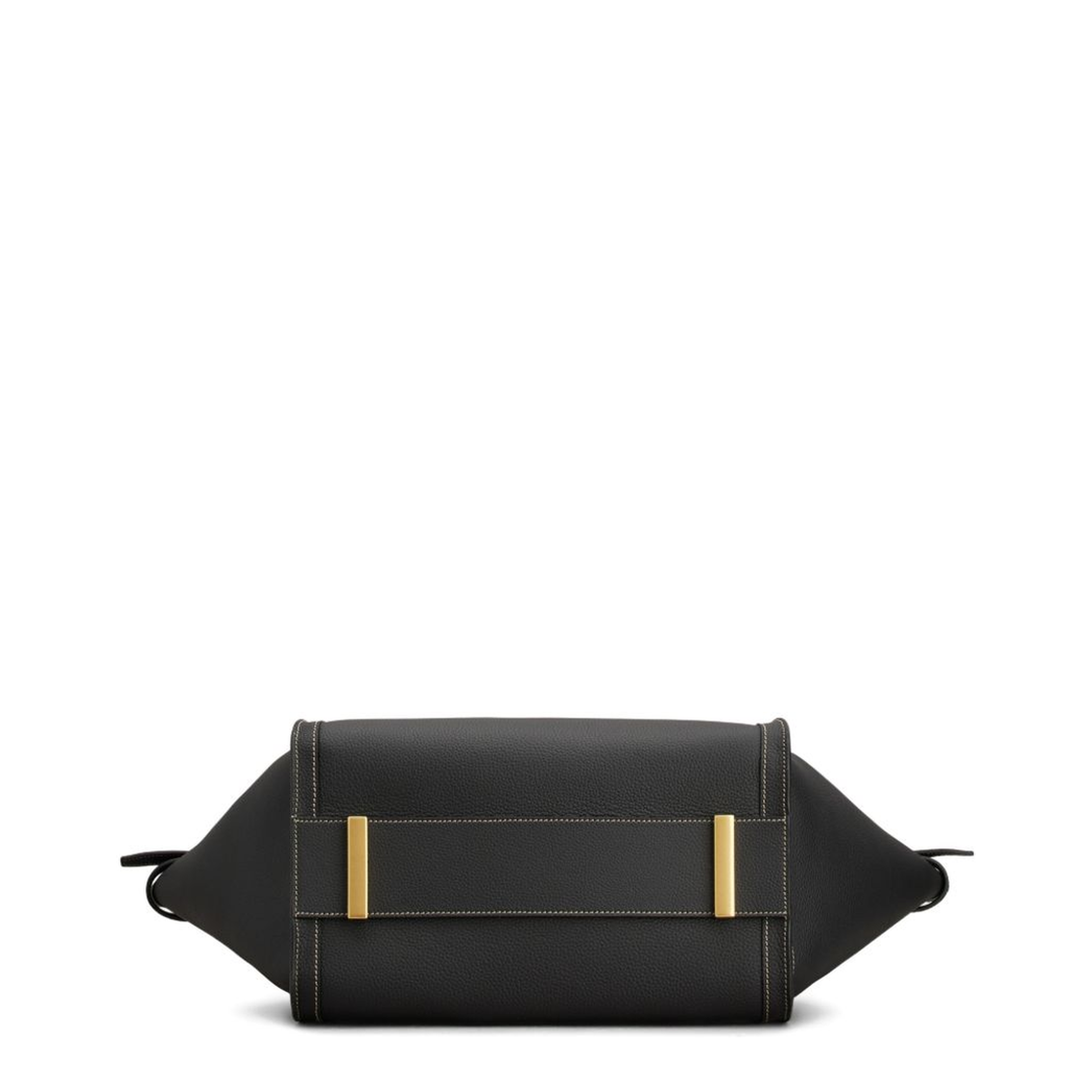 Medium Calfskin Shopping Bag - Black - Image 5
