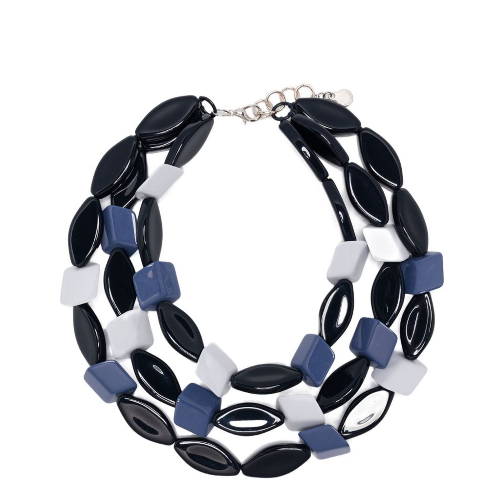 Navy Blue Multi-Chain Design - Image 1
