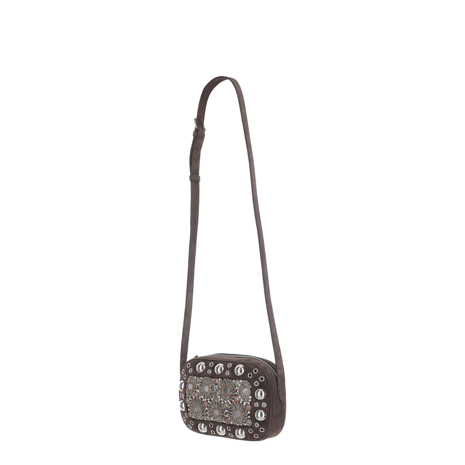 Shoulder Bag with Ball Studs and Rivets - Image 2