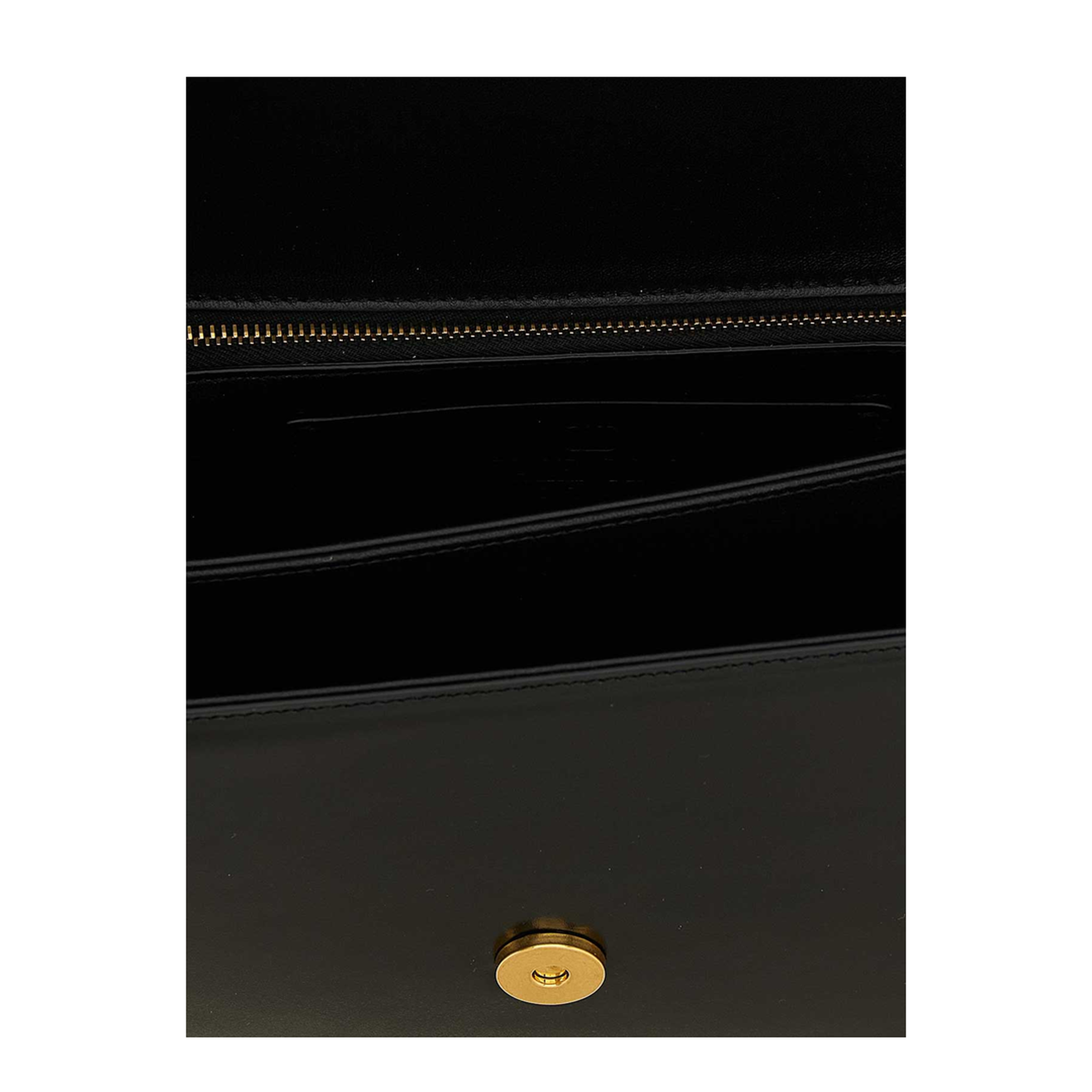 Vain Calfskin Shoulder Bag - Black - Image 4