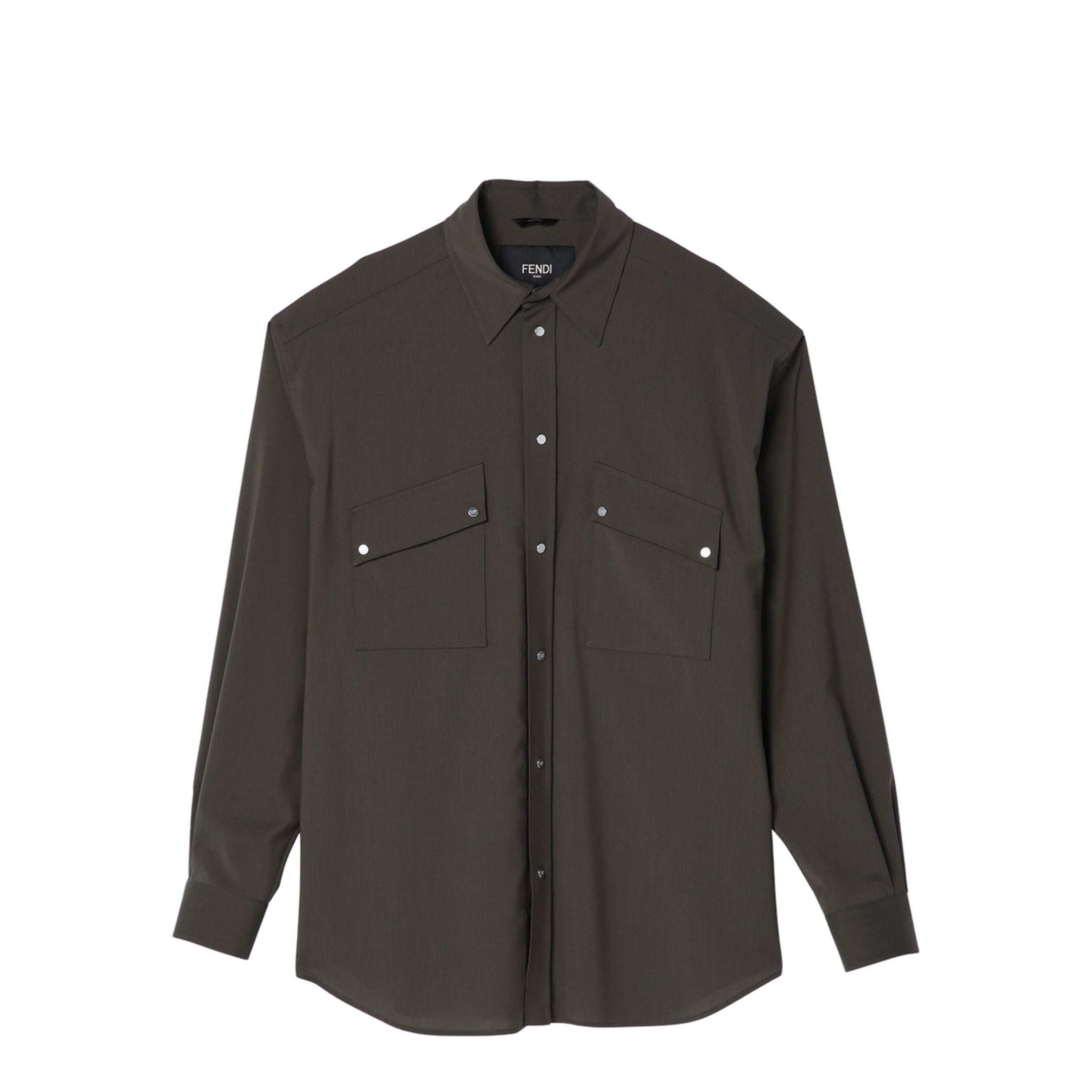 Dark Green Wool Blouson - Image 1