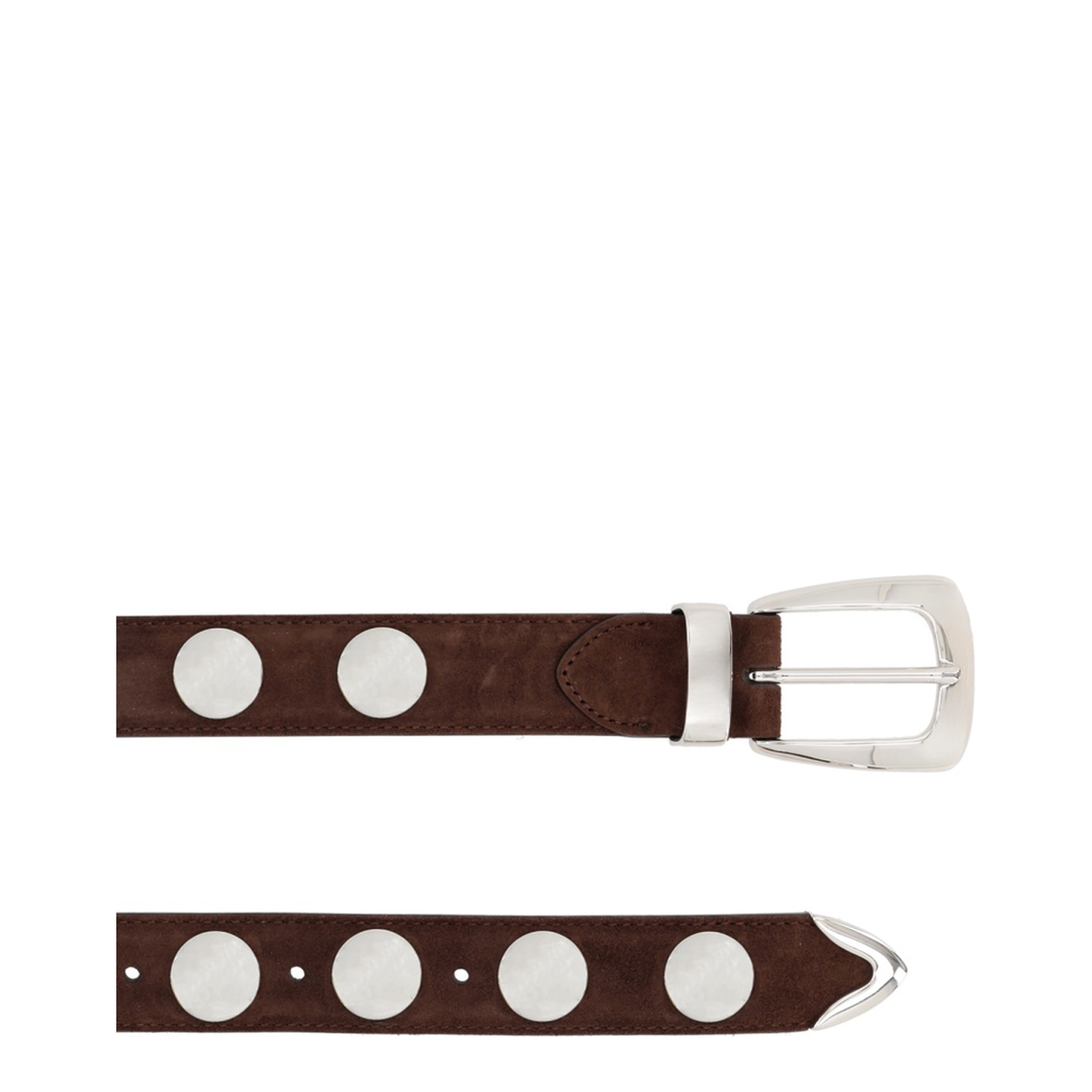 Benny Belt with Studs Silver Buckle 30mm - Image 2