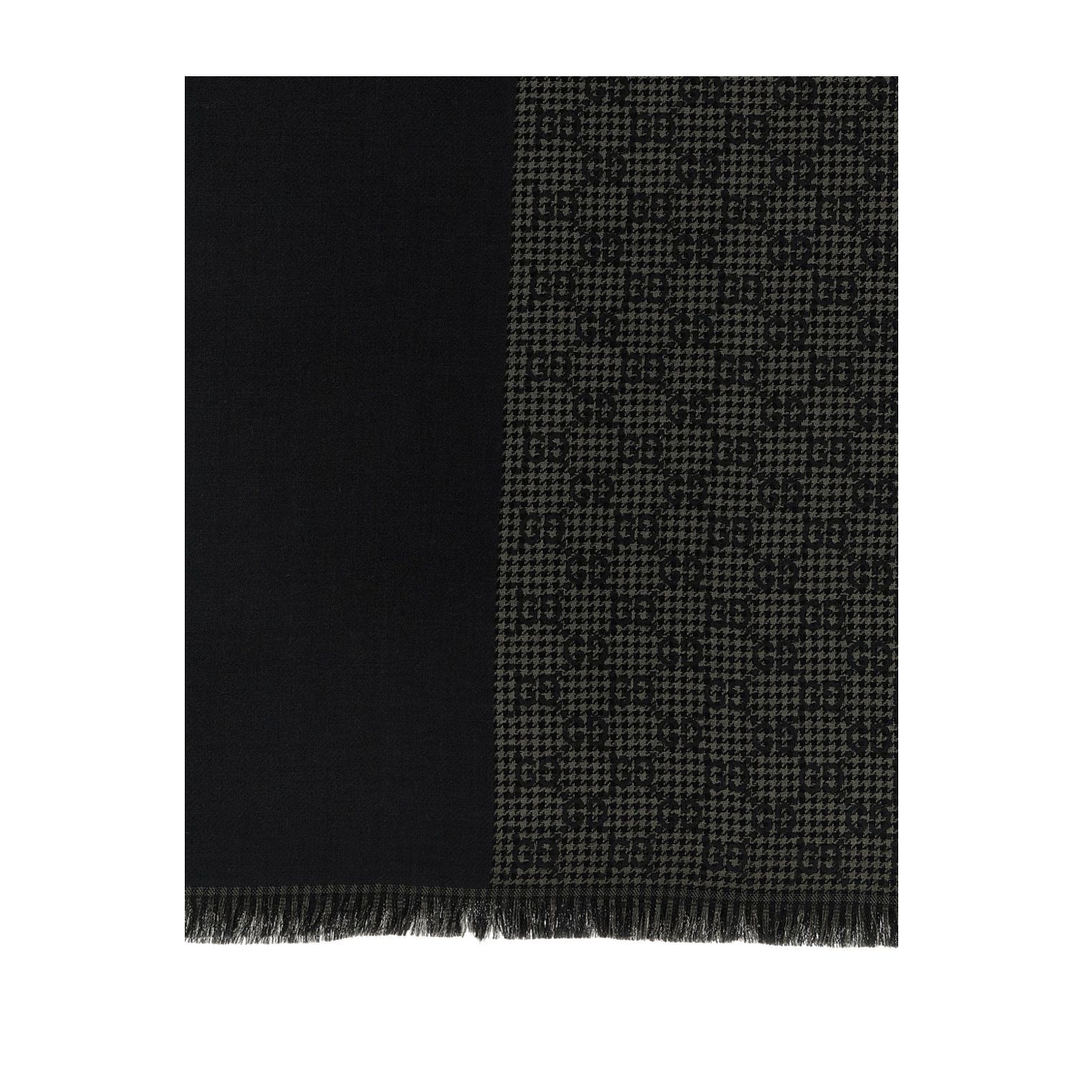 Wool and Silk Jacquard Stole - Image 2