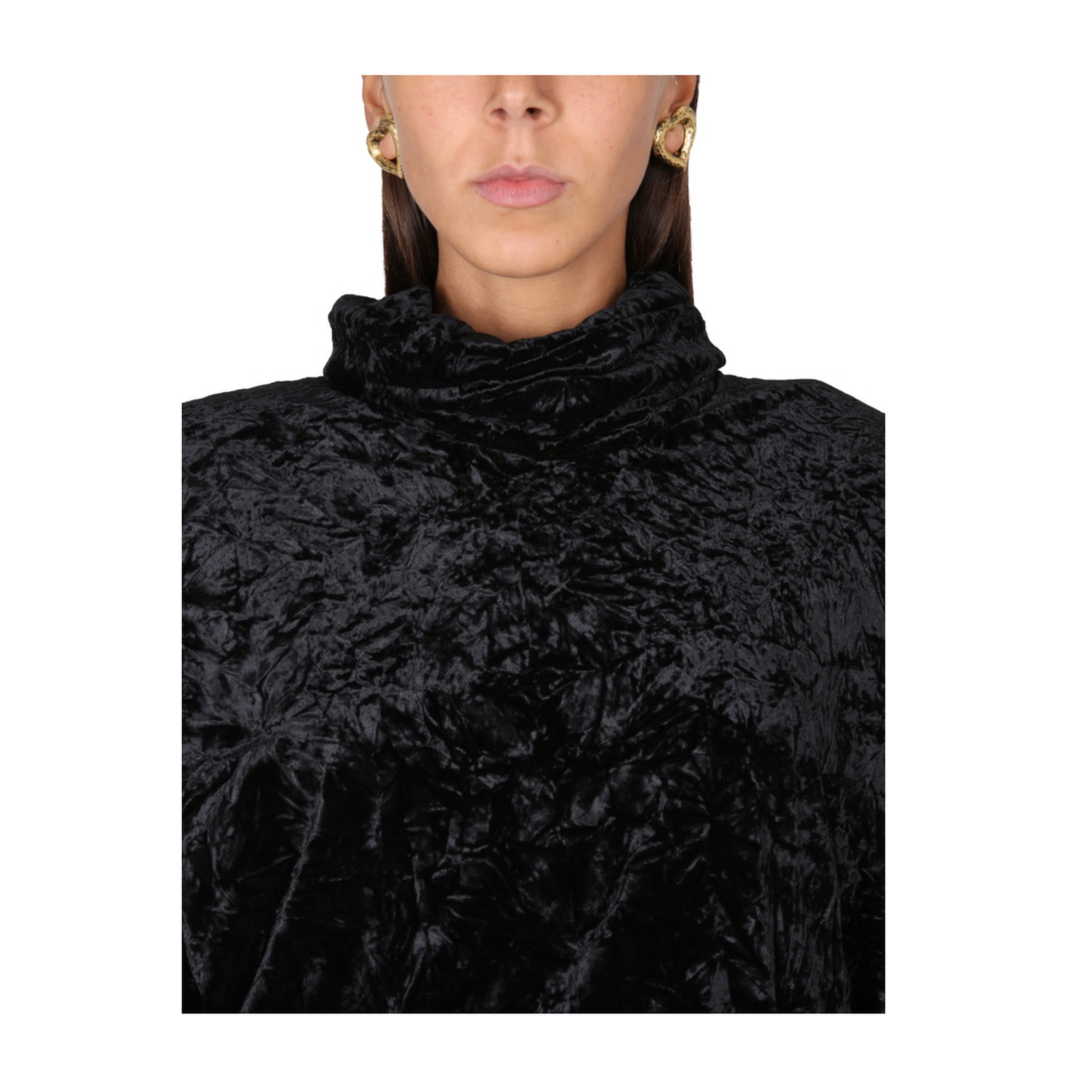 Velvet Turtleneck Top - Image 4