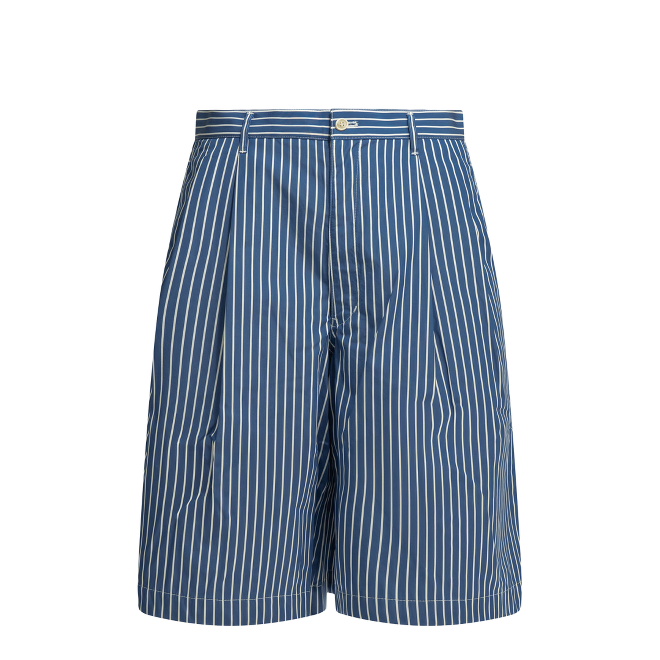 Formal Striped Shorts - Image 1