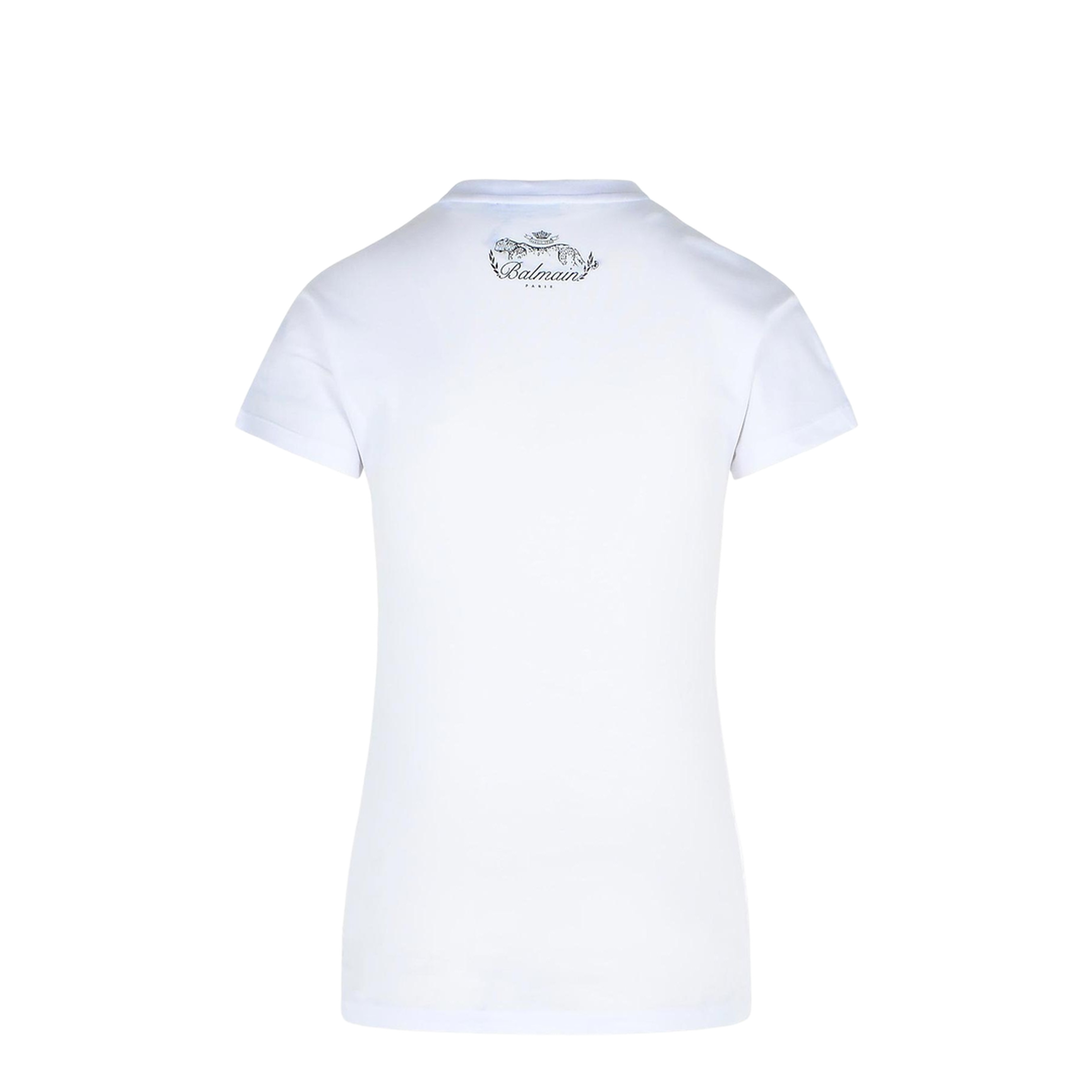 Cotton T-Shirt In White - Image 5