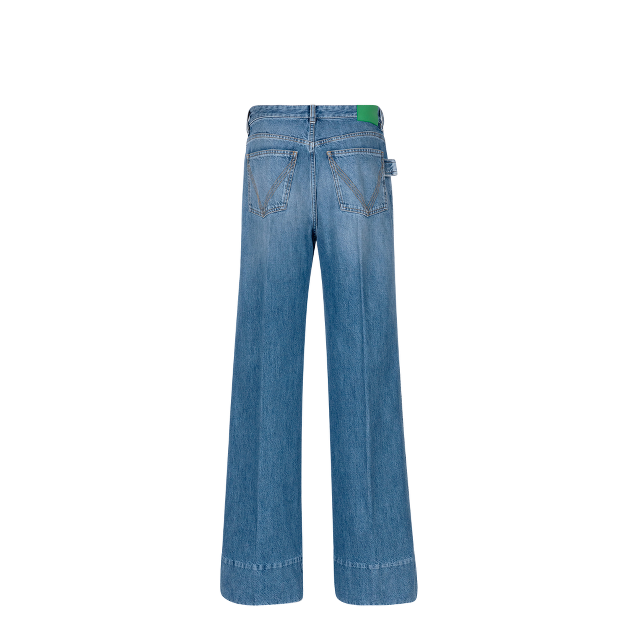 Vintage Indigo Wide Leg Jeans - Image 2