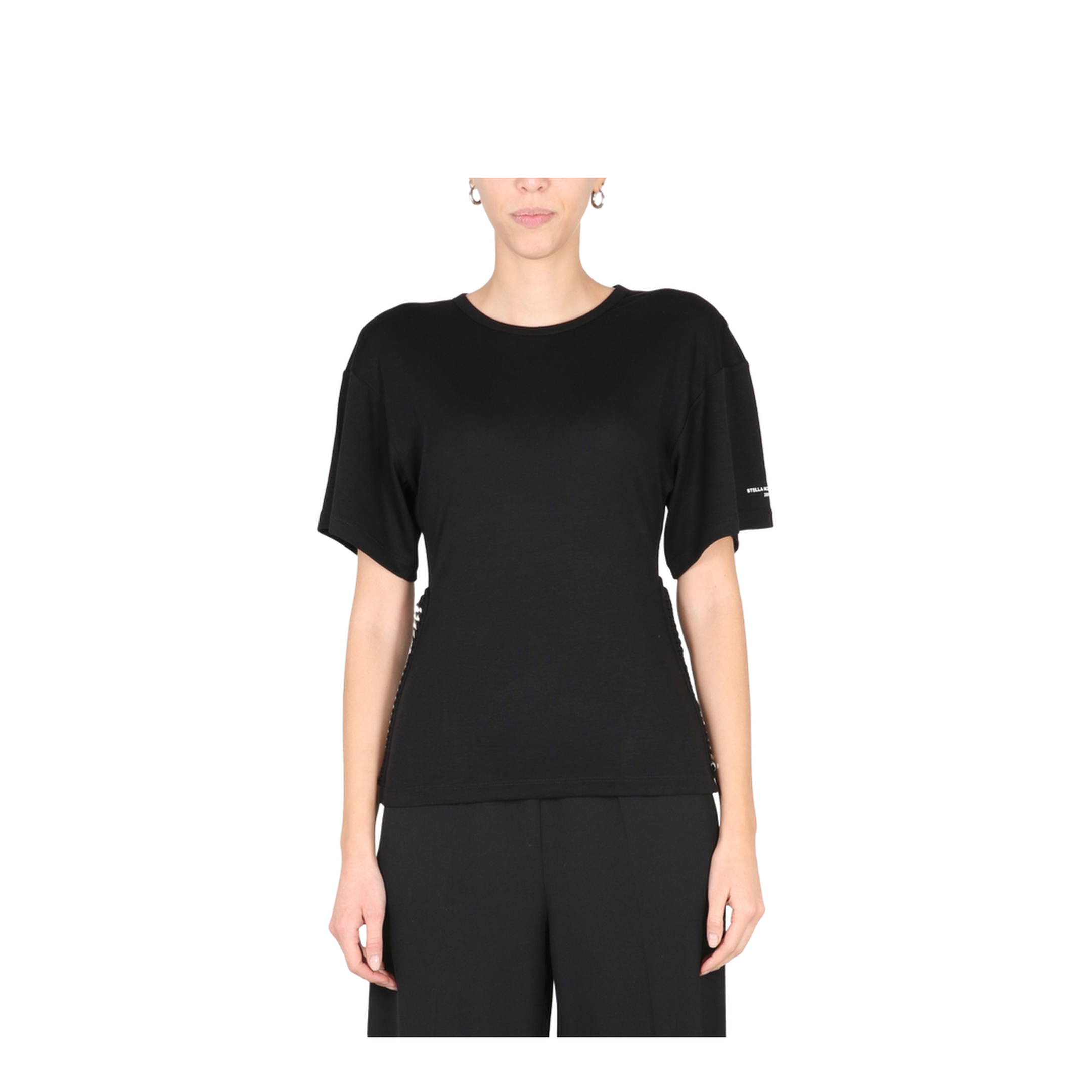 T-Shirt with Chain Detail - Image 1