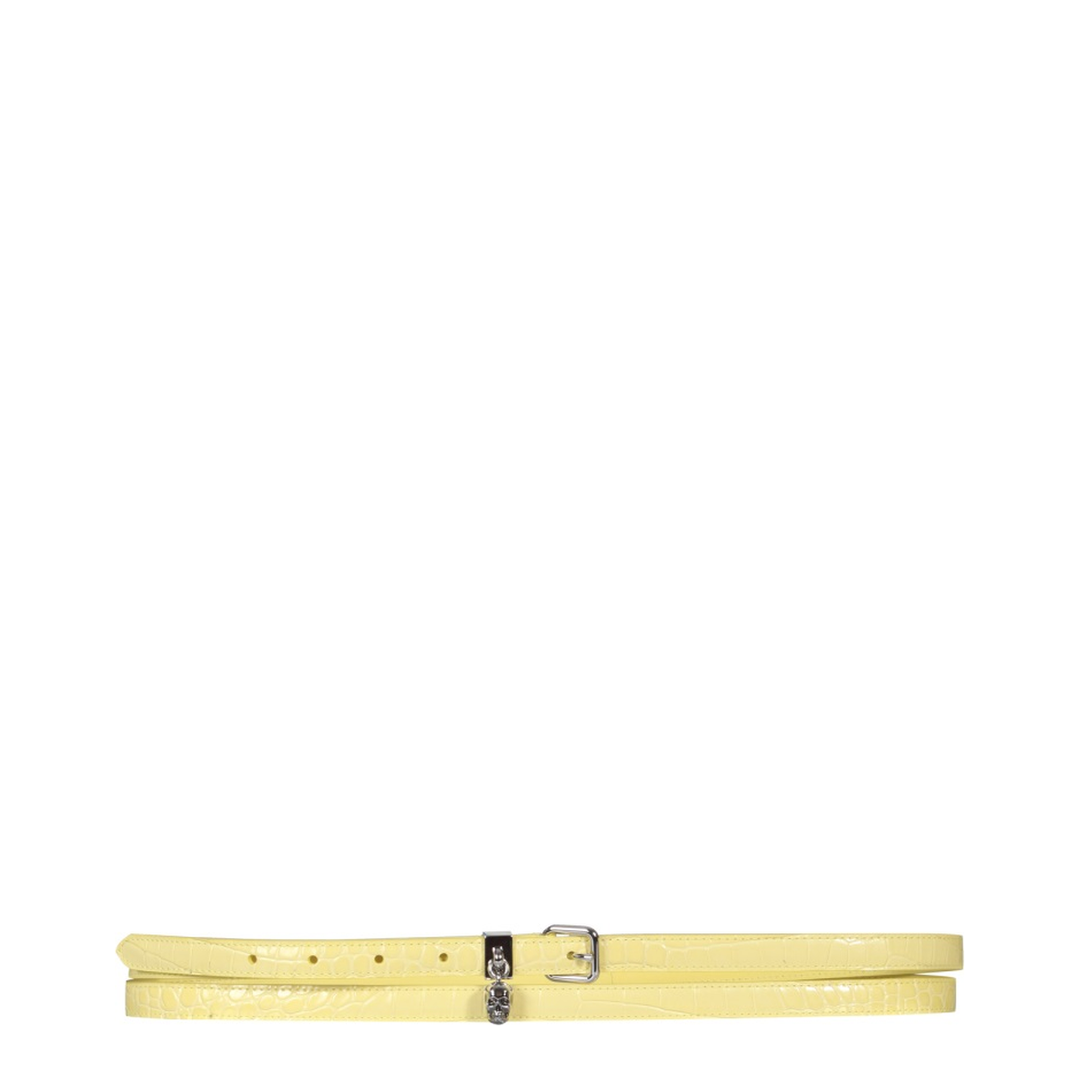 Double Belt with Skull and Pavè - Image 1