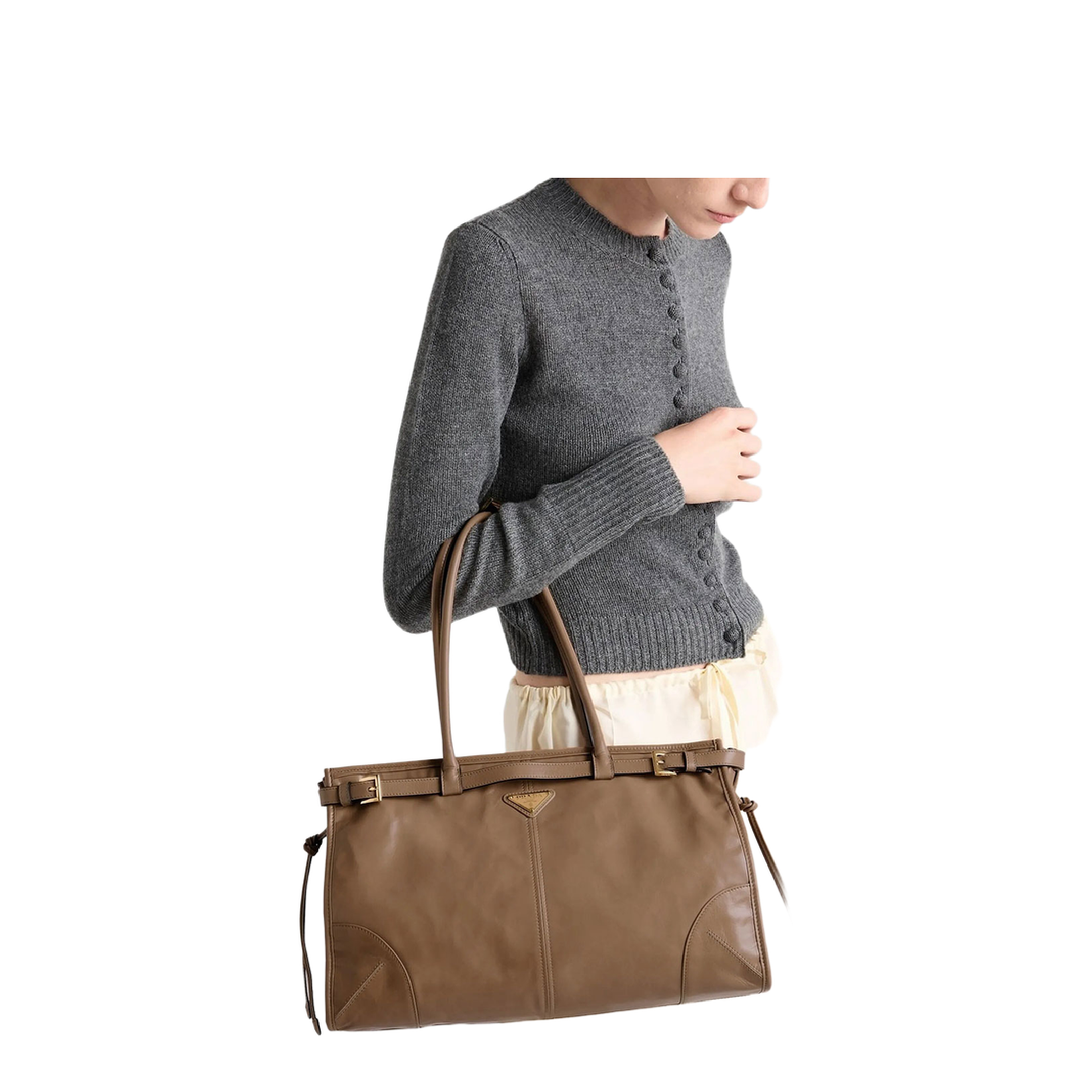 Large Leather Handbag - Image 7