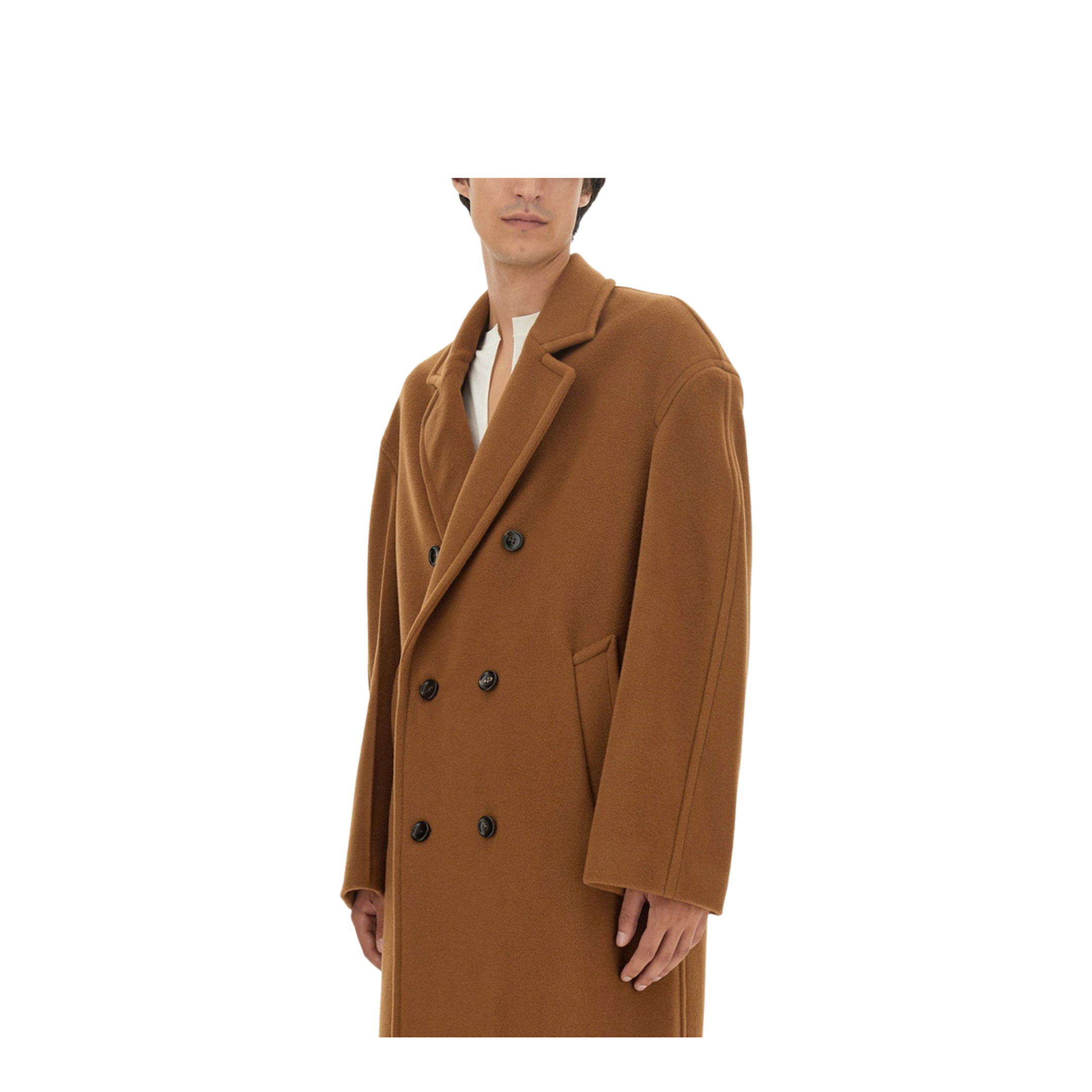 Double-Breasted Coat - Image 4