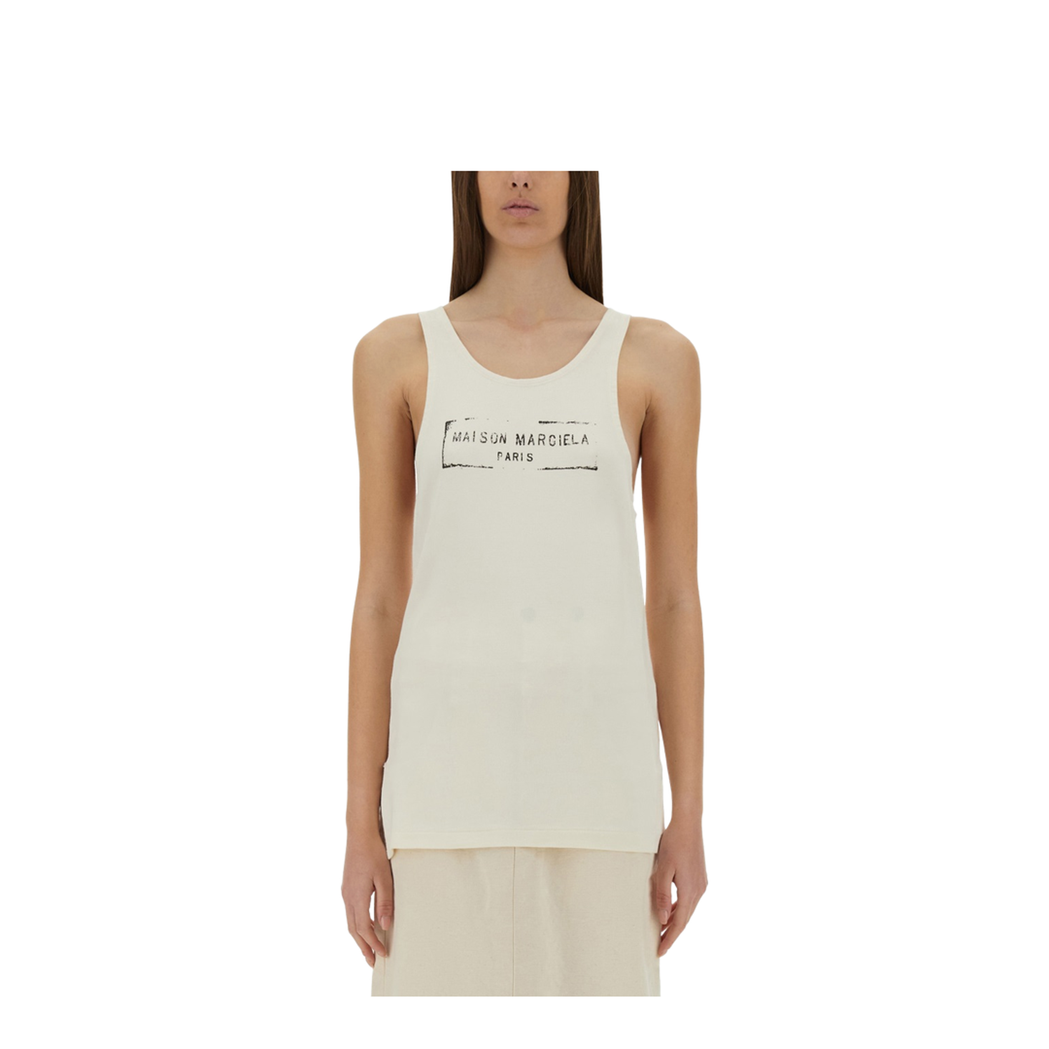 Logo Print Tank Top - Image 1