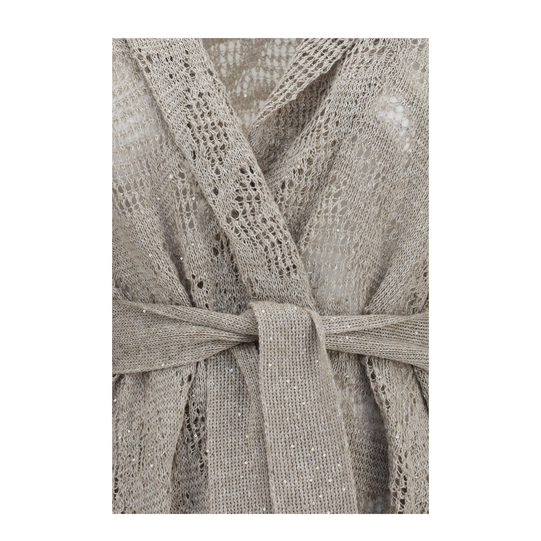 Cotton and Linen Cardigan - Image 3