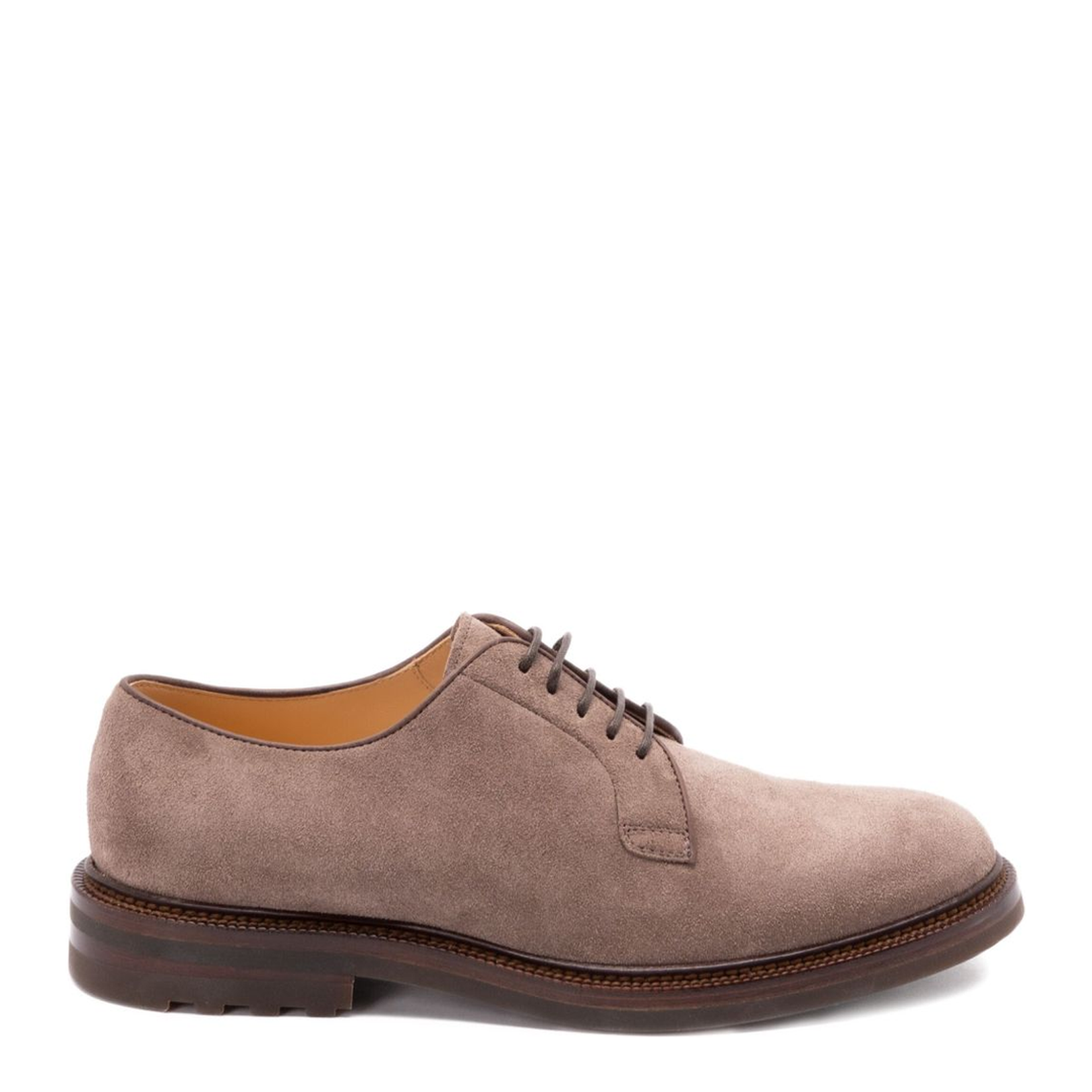 Suede Leather Lace-Up Shoes - Image 1