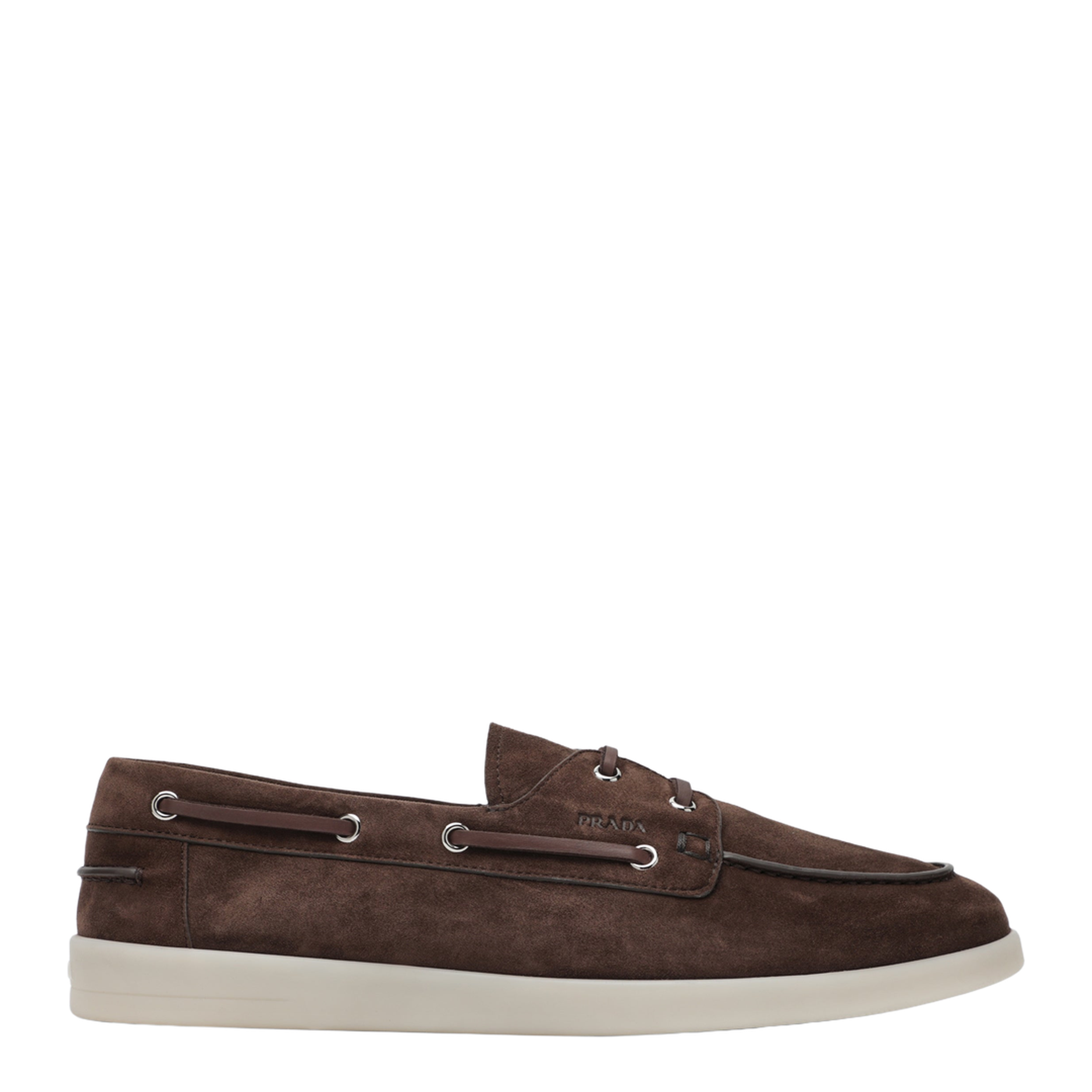 Brown Suede Boat Shoes - Image 1