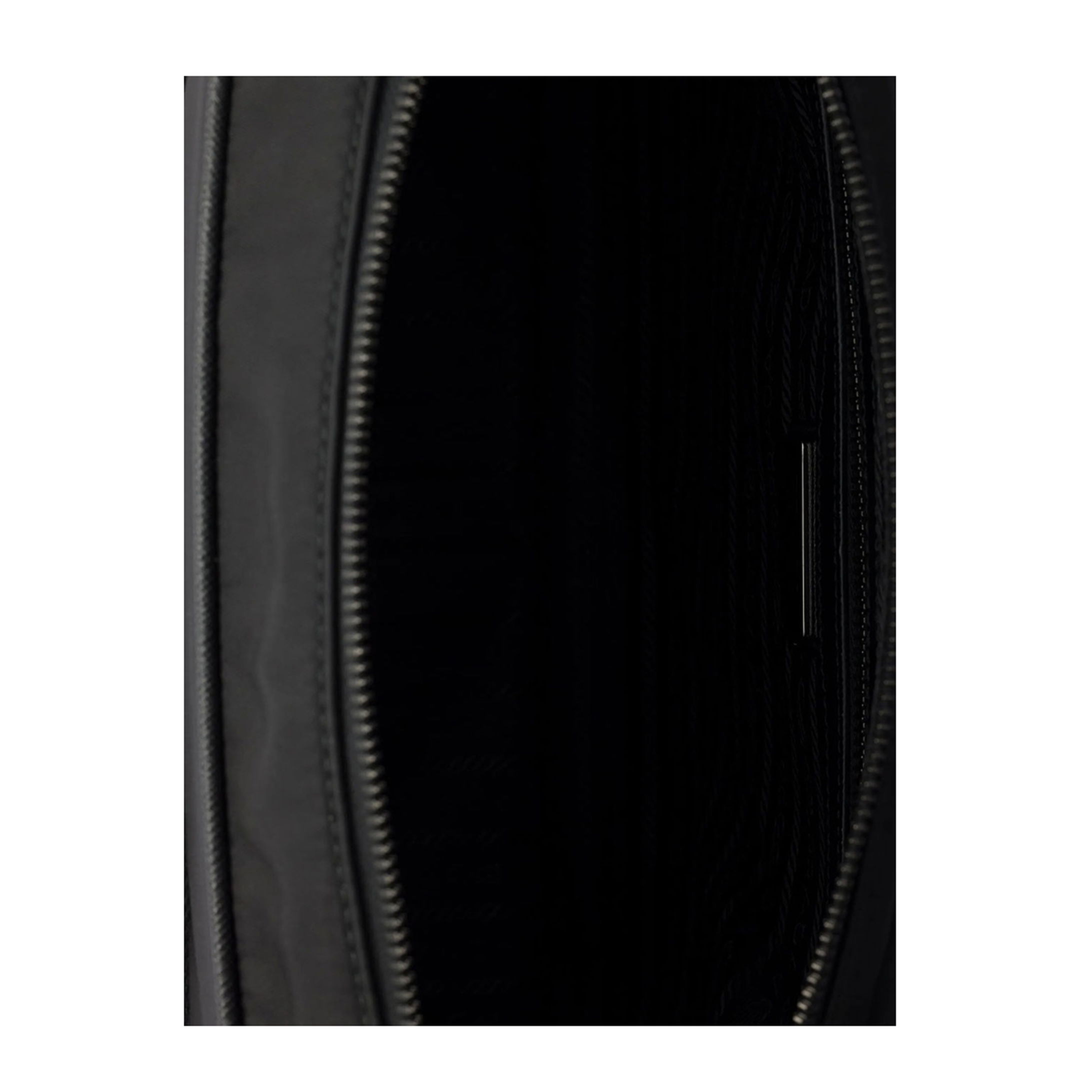 Logo-Plaque Re-Nylon Messenger Bag - Black - Image 4