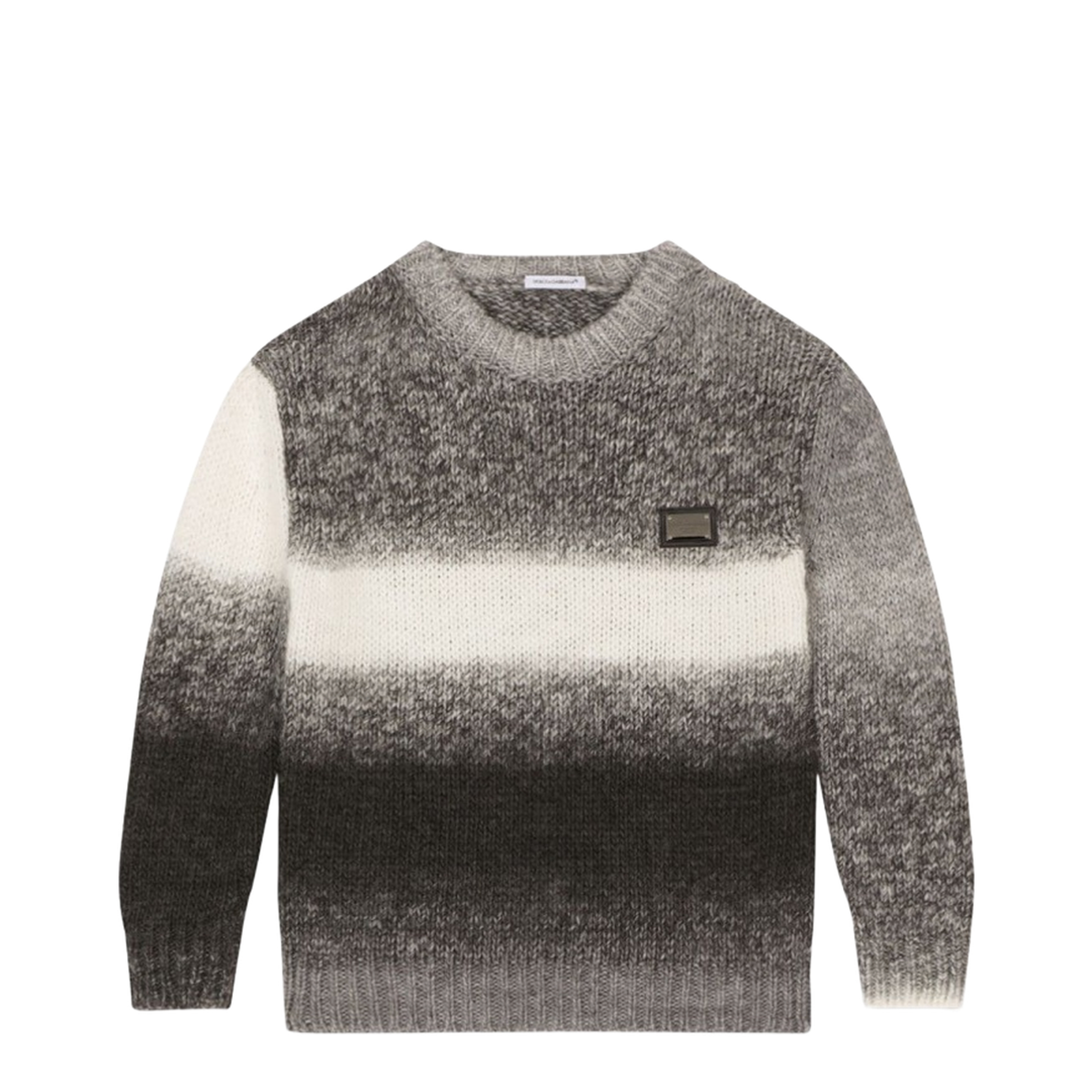 Melange Crew Neck Pullover - Image 1