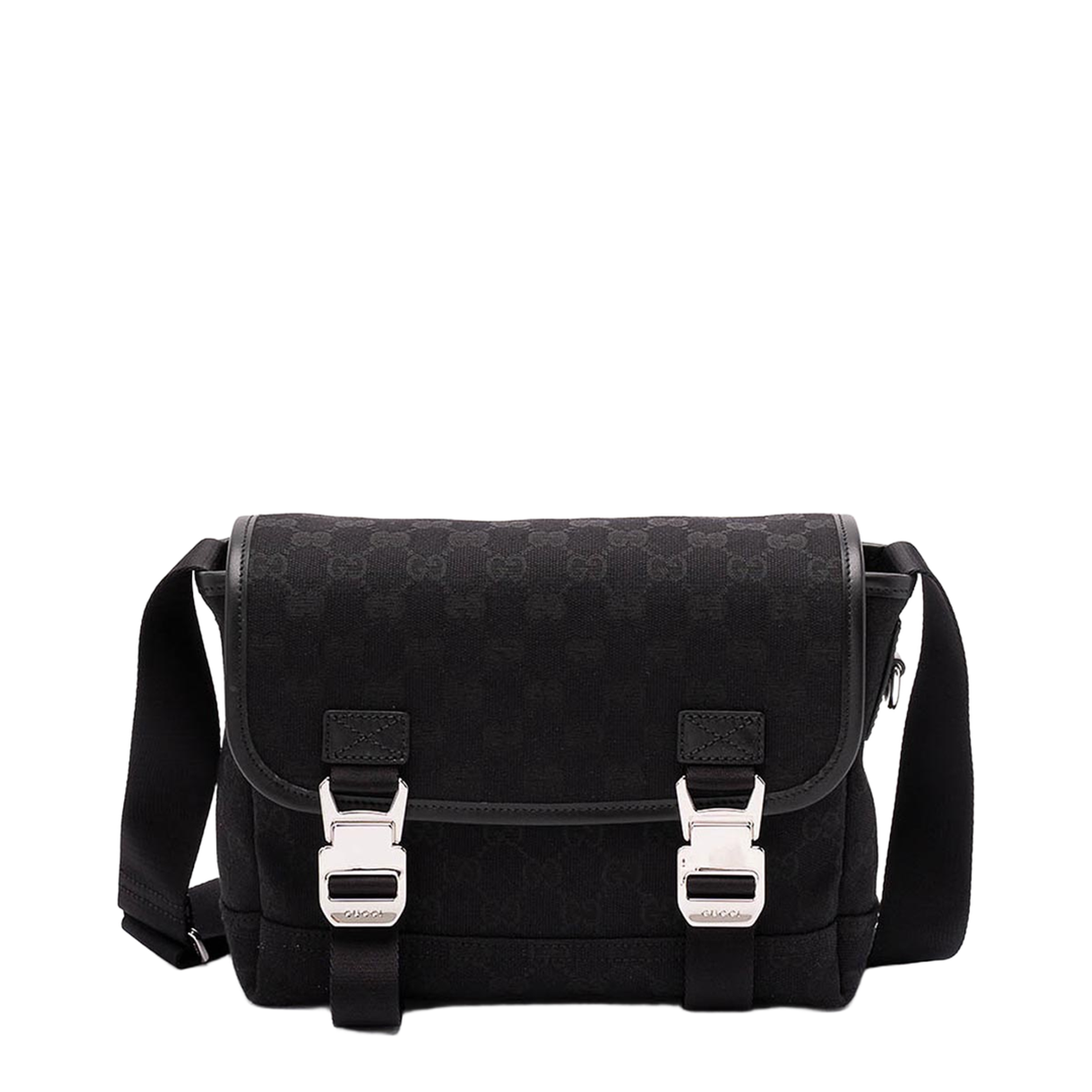 GG Canvas Small Canvas Crossbody - Black - Image 4