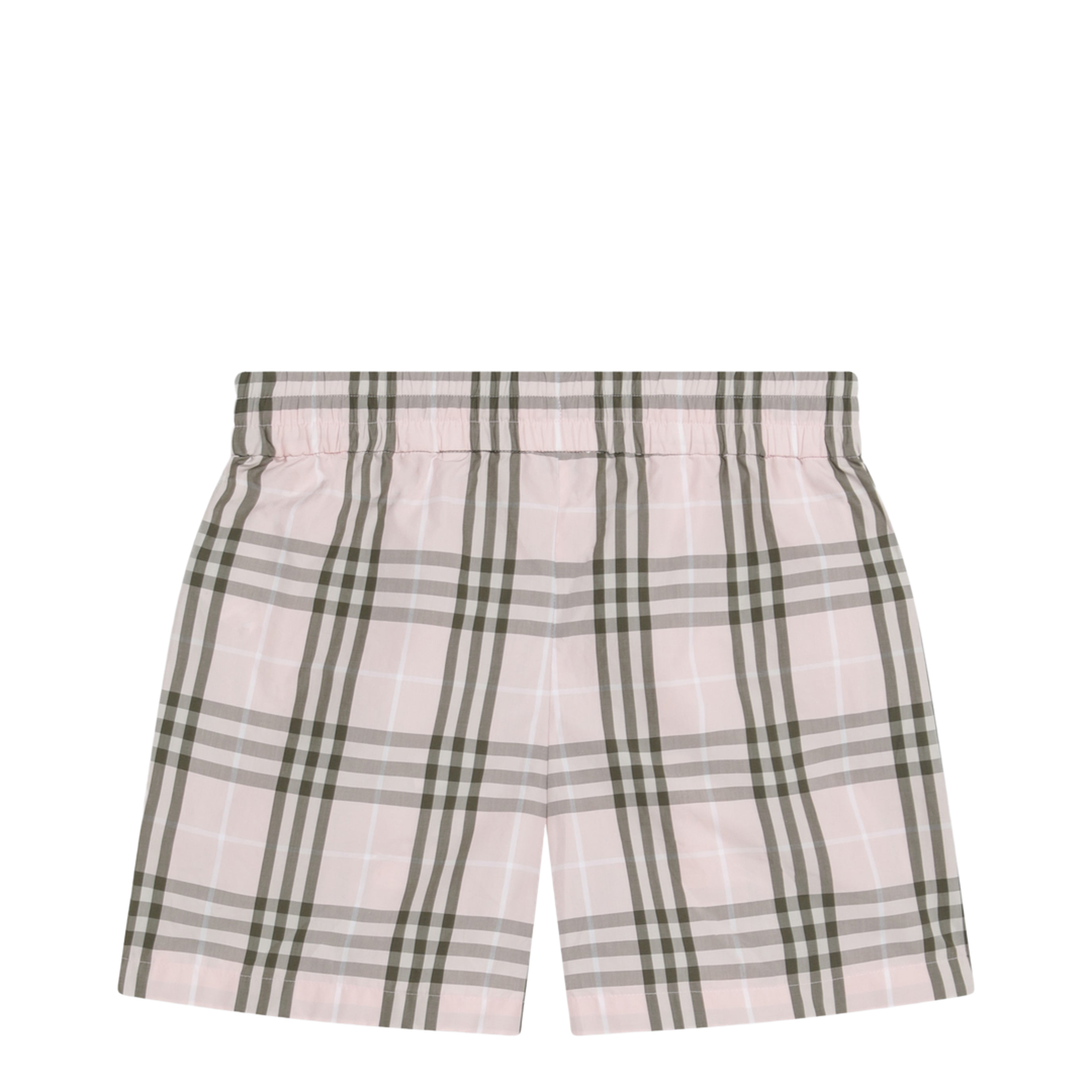 Pink Mallow Check Pattern Shorts - Image 2