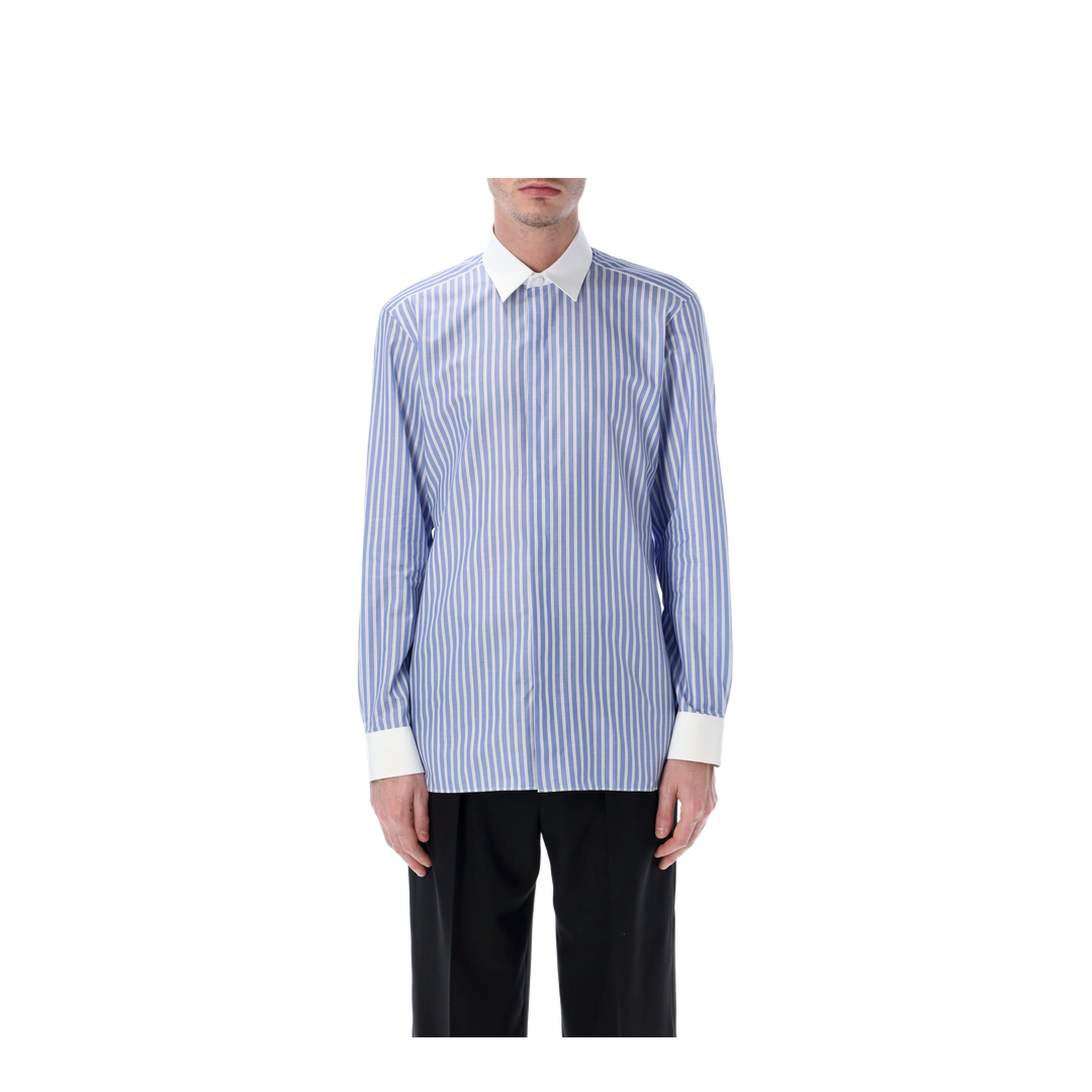 Wide Stripe Casual Shirt - Image 1