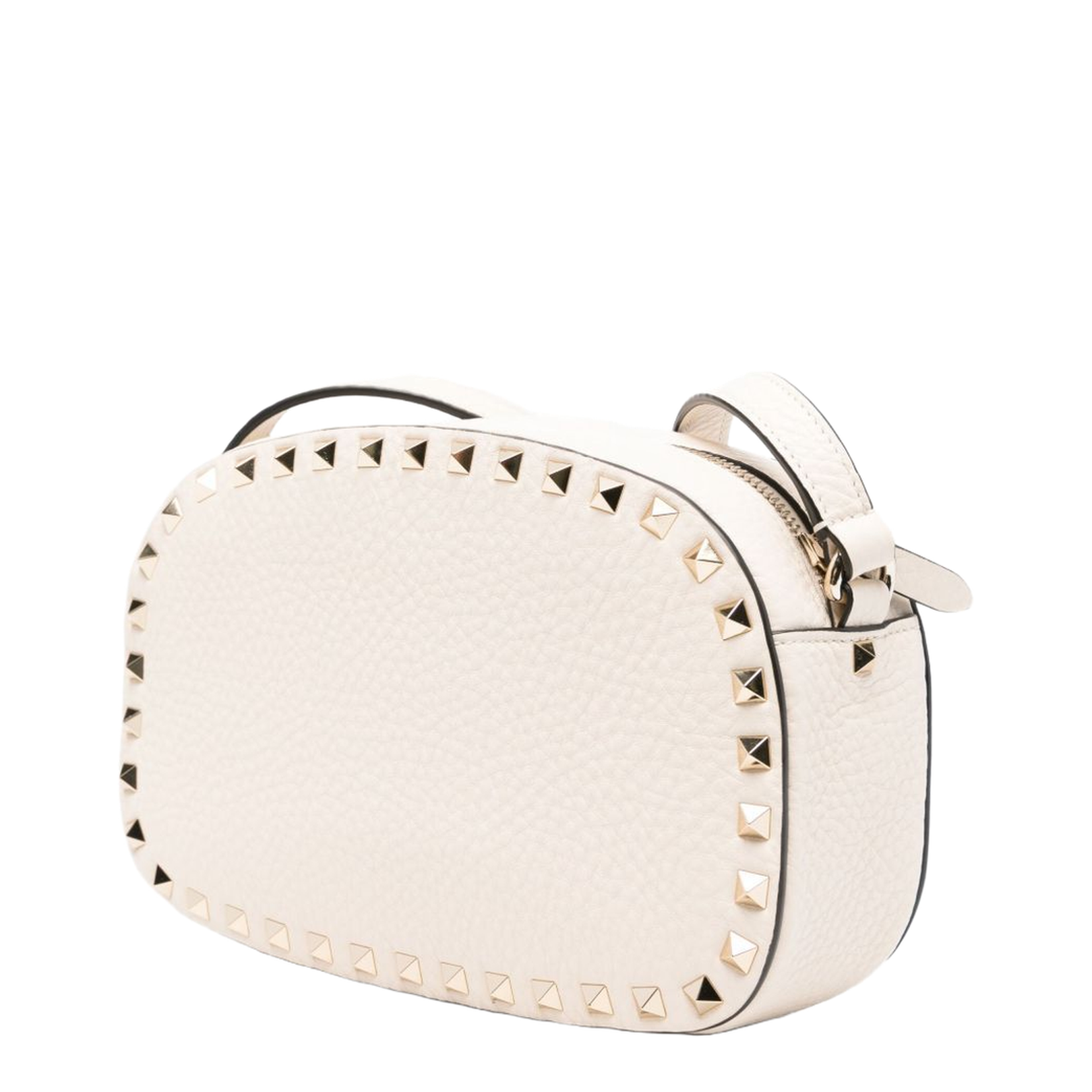 Mini Rockstud Shoulder Bag White - Image 2
