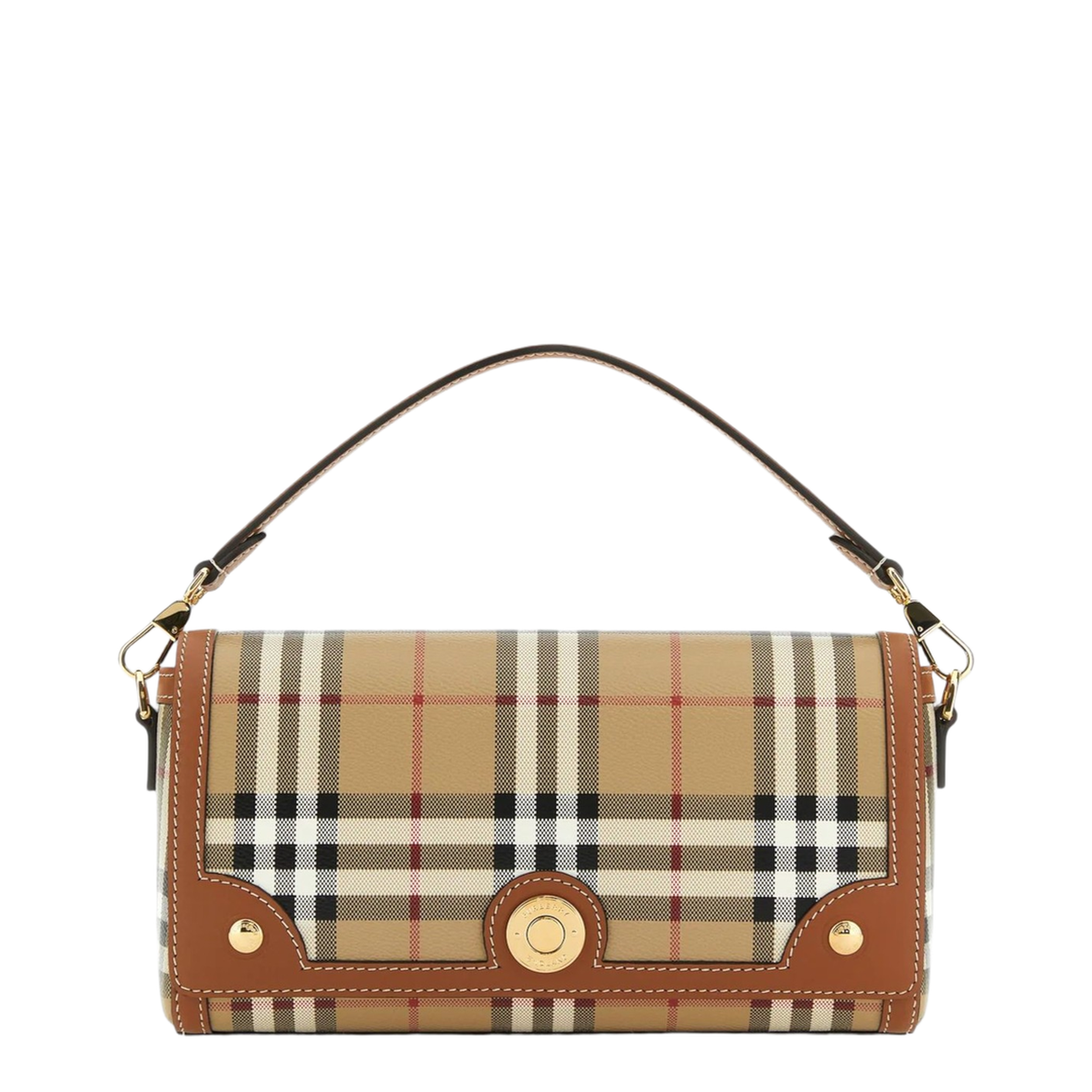 Printed Canvas and Leather Note Handbag - Image 2