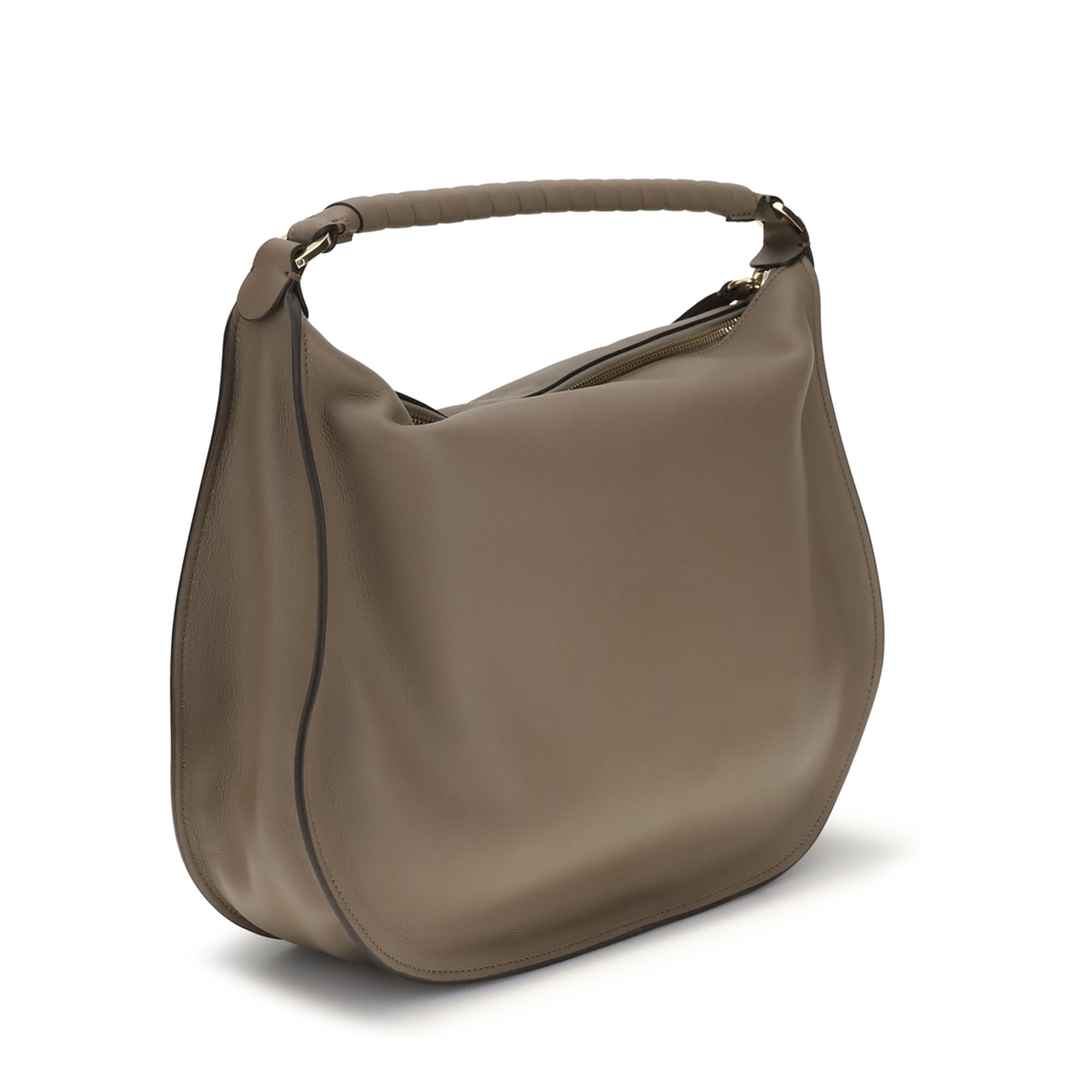 Marcie Calfskin Shoulder Bag - Clay Brown - Image 3