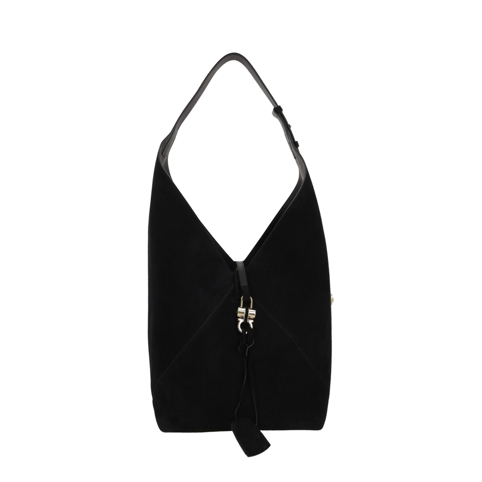 V-Shaped Hobo Bag - Image 1