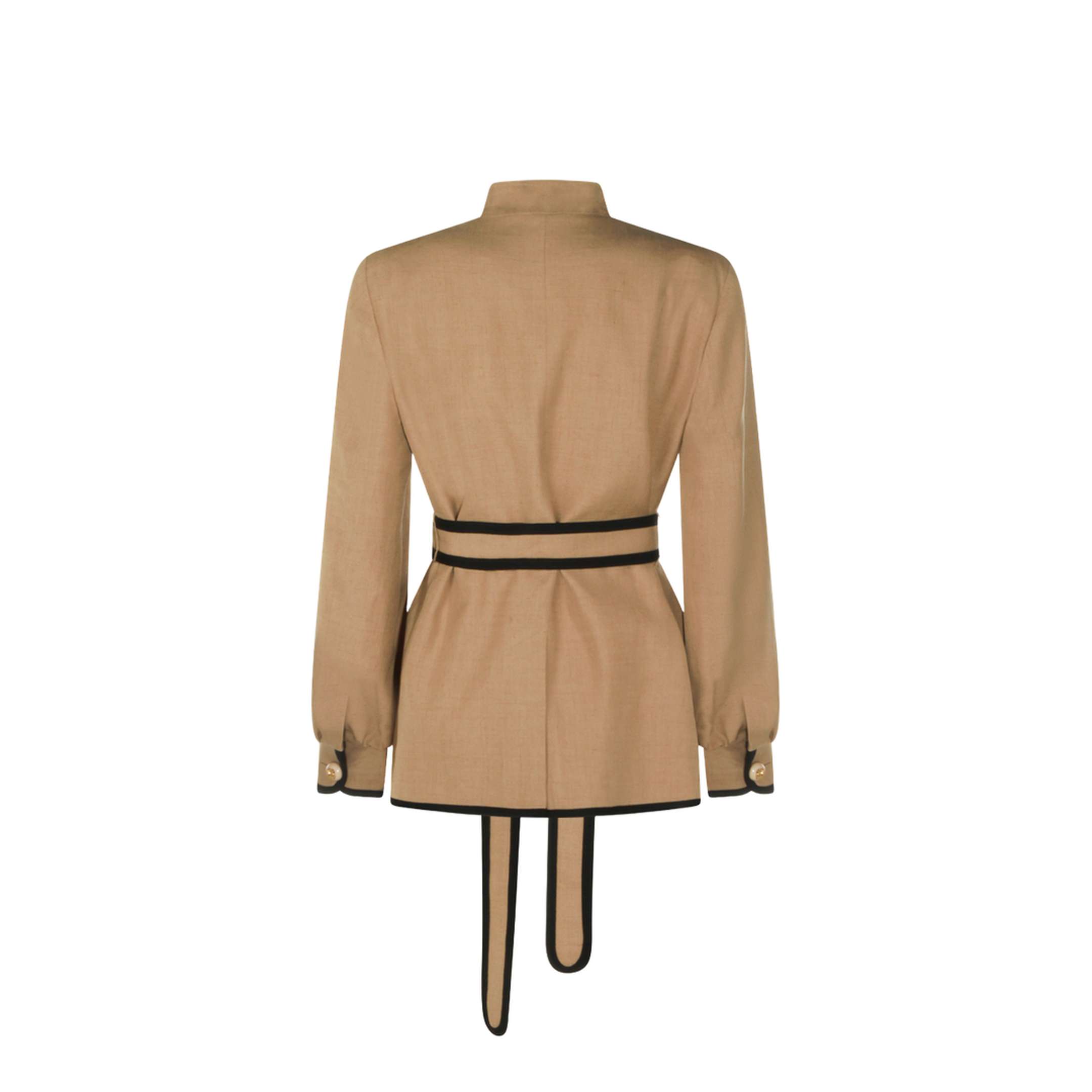 Caban Embroidered Logo Jacket - Image 4