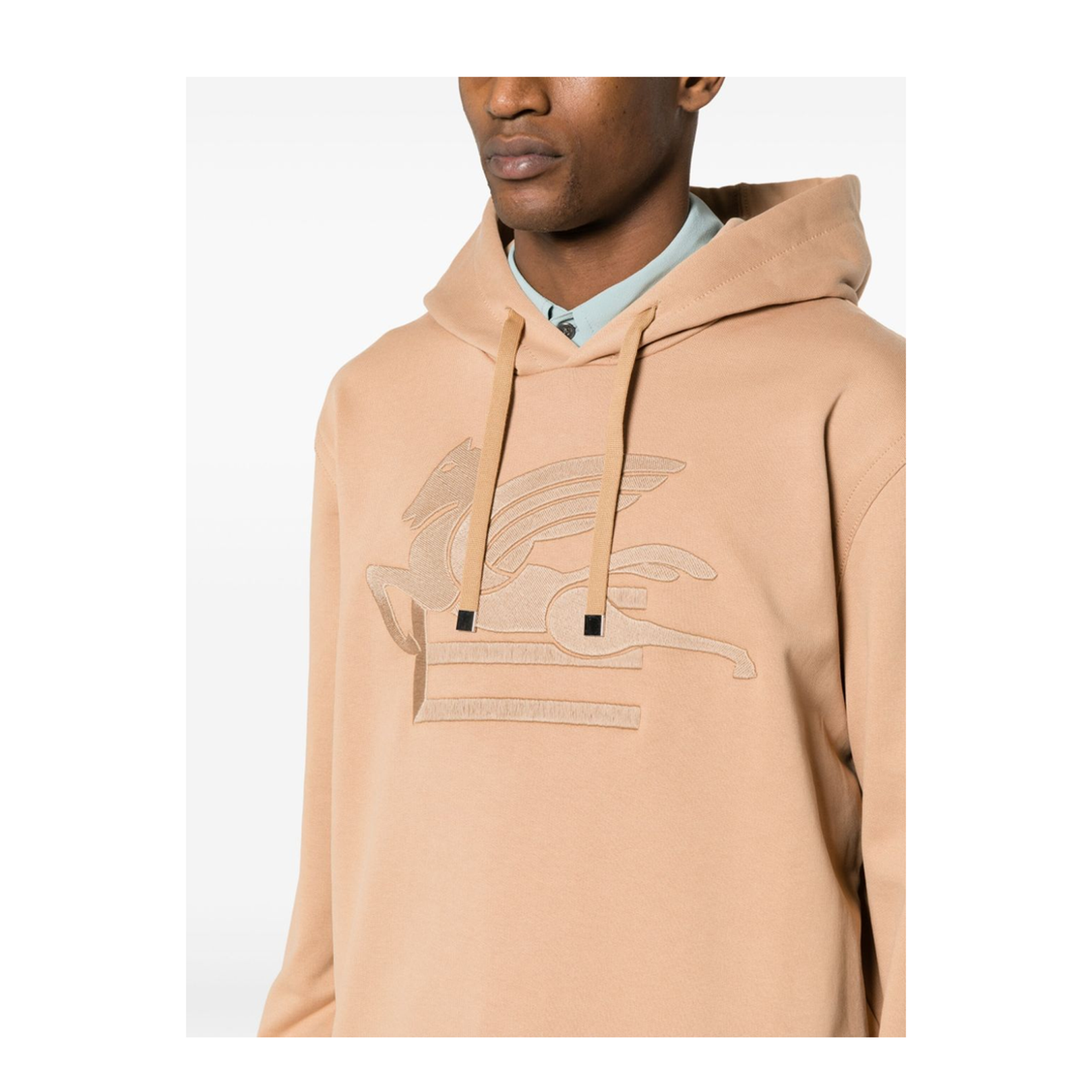 Long-sleeved Drawstring Hoodie - Image 5