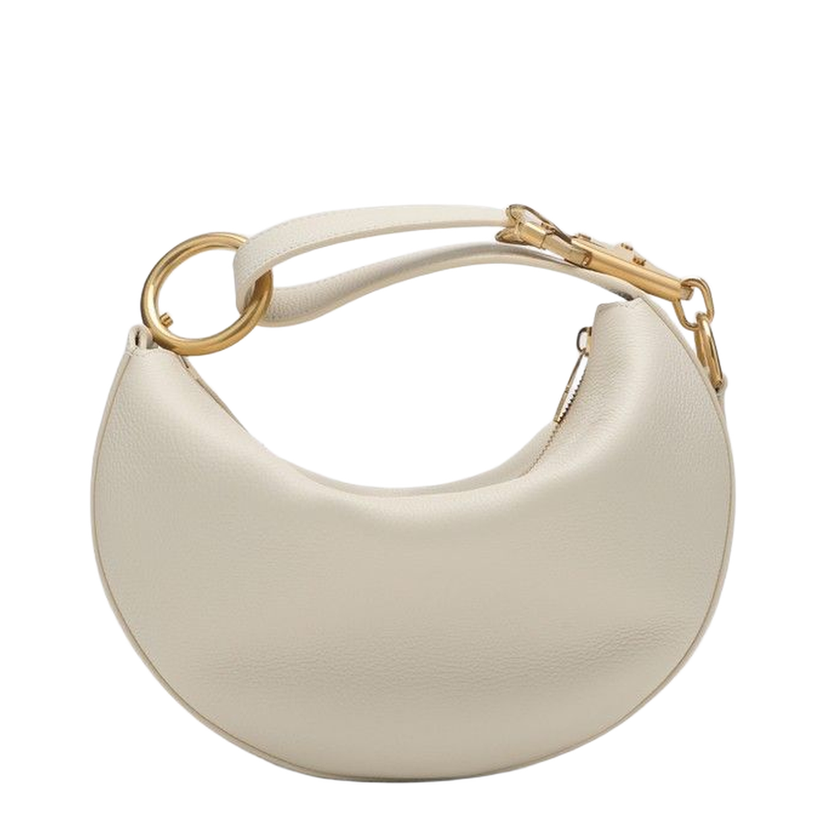 Ivory Leather Knight Handbag - Image 2