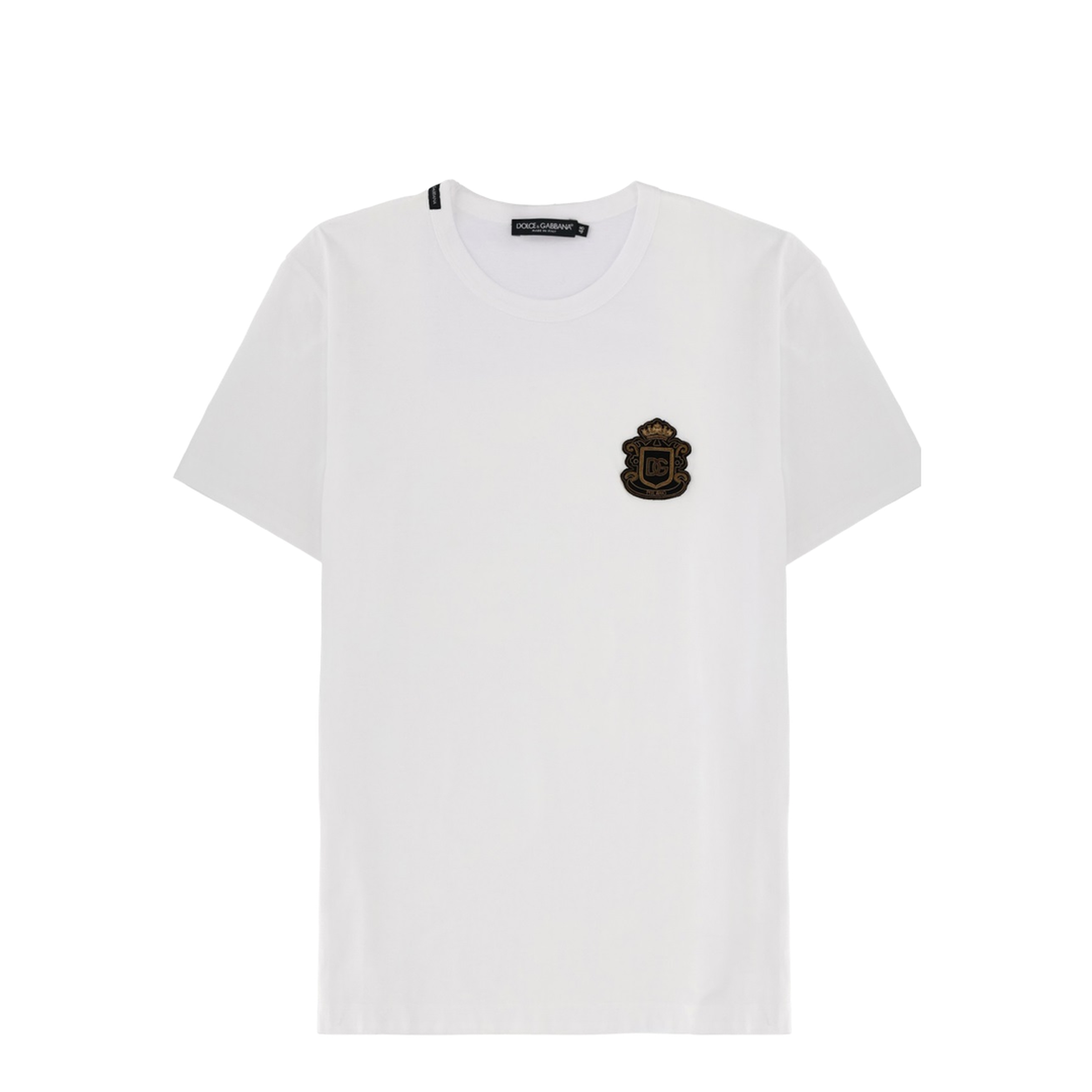 T-Shirt With Heraldic Patch - Image 1