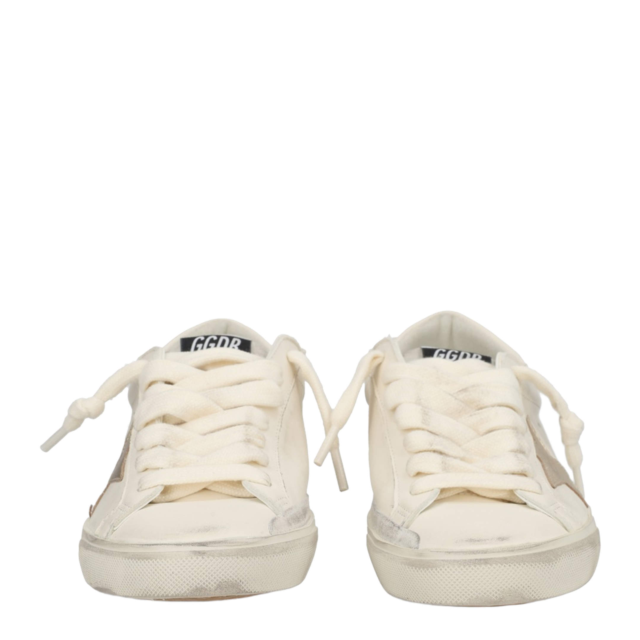 Super-Star Nappa Leather Sneakers with Laminated Leather Star - Image 6