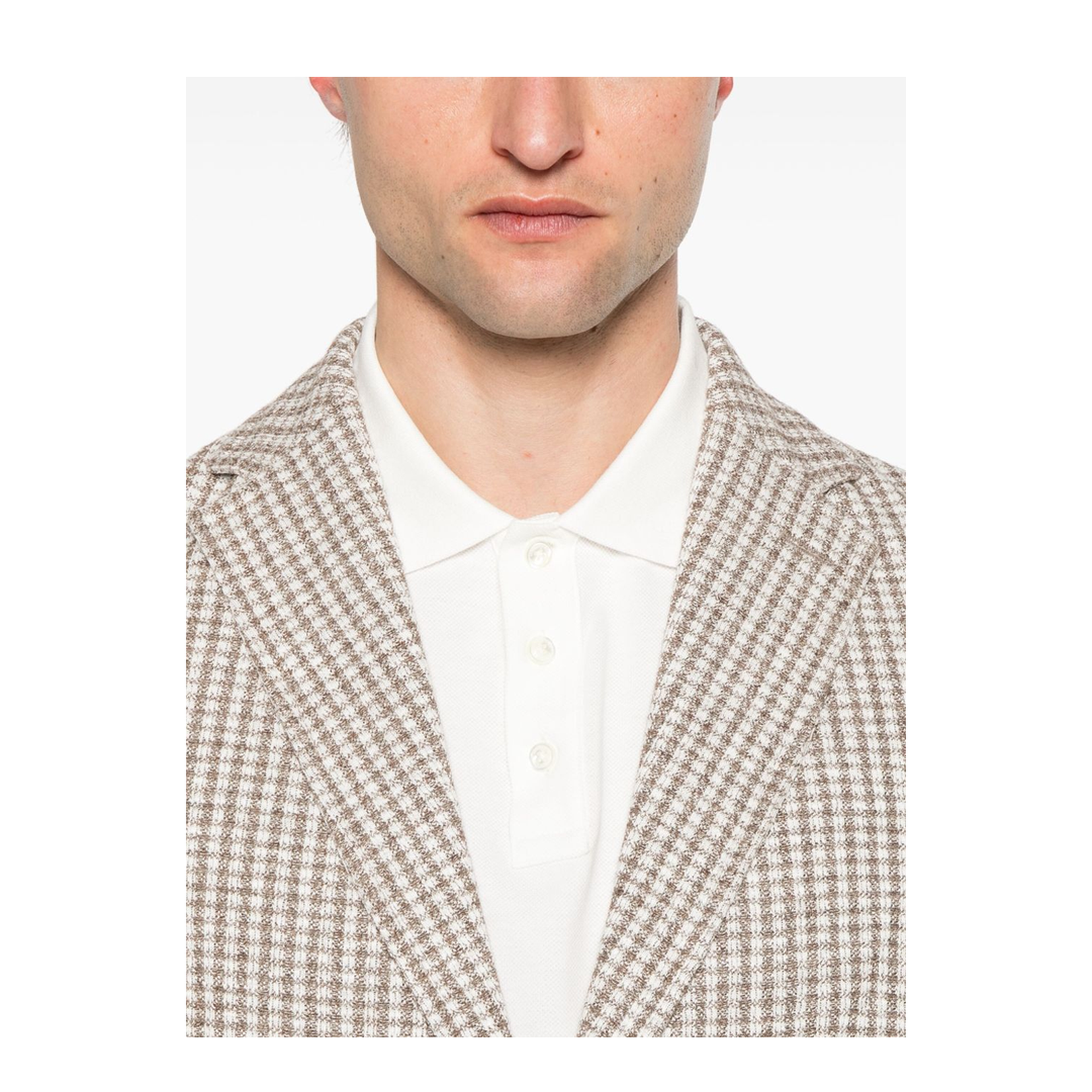 Cotton and linen blend jacket - Image 4