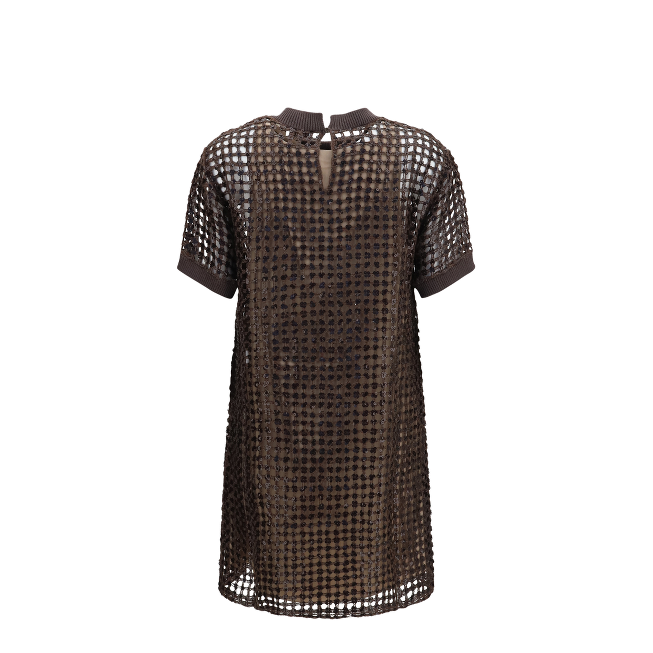 Sequin Mesh Mini Dress - Image 2