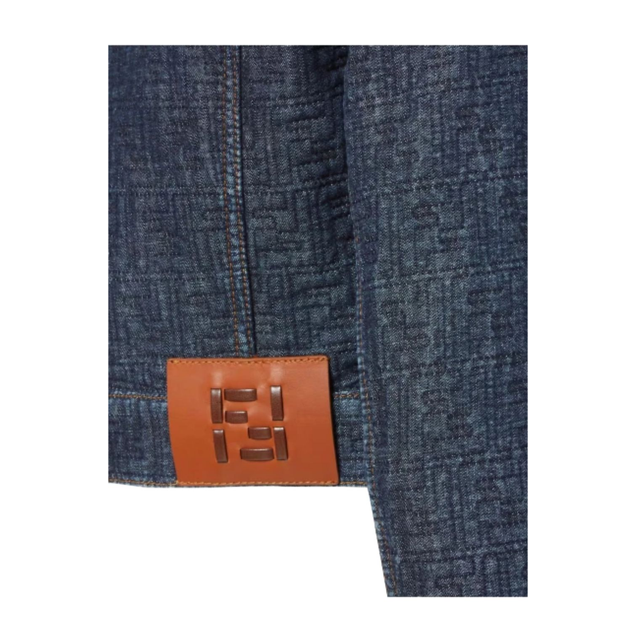 Cropped Denim Jacket - Image 4