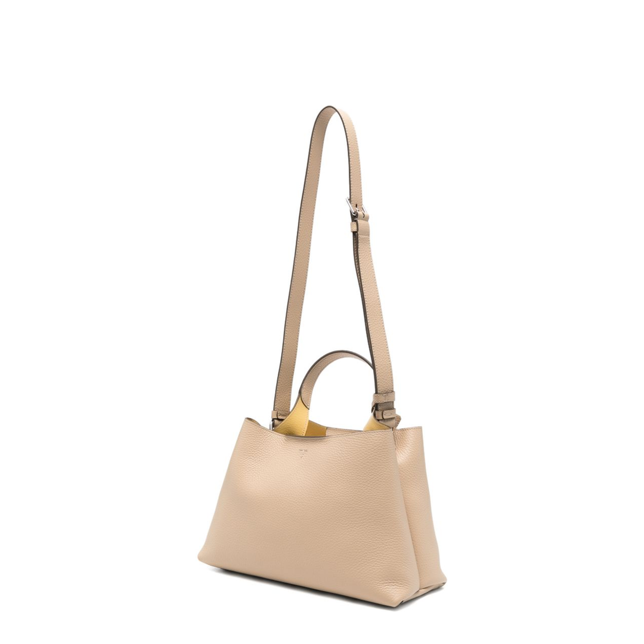 APA Small Calf Leather Top Handle Bag - Black - Image 2